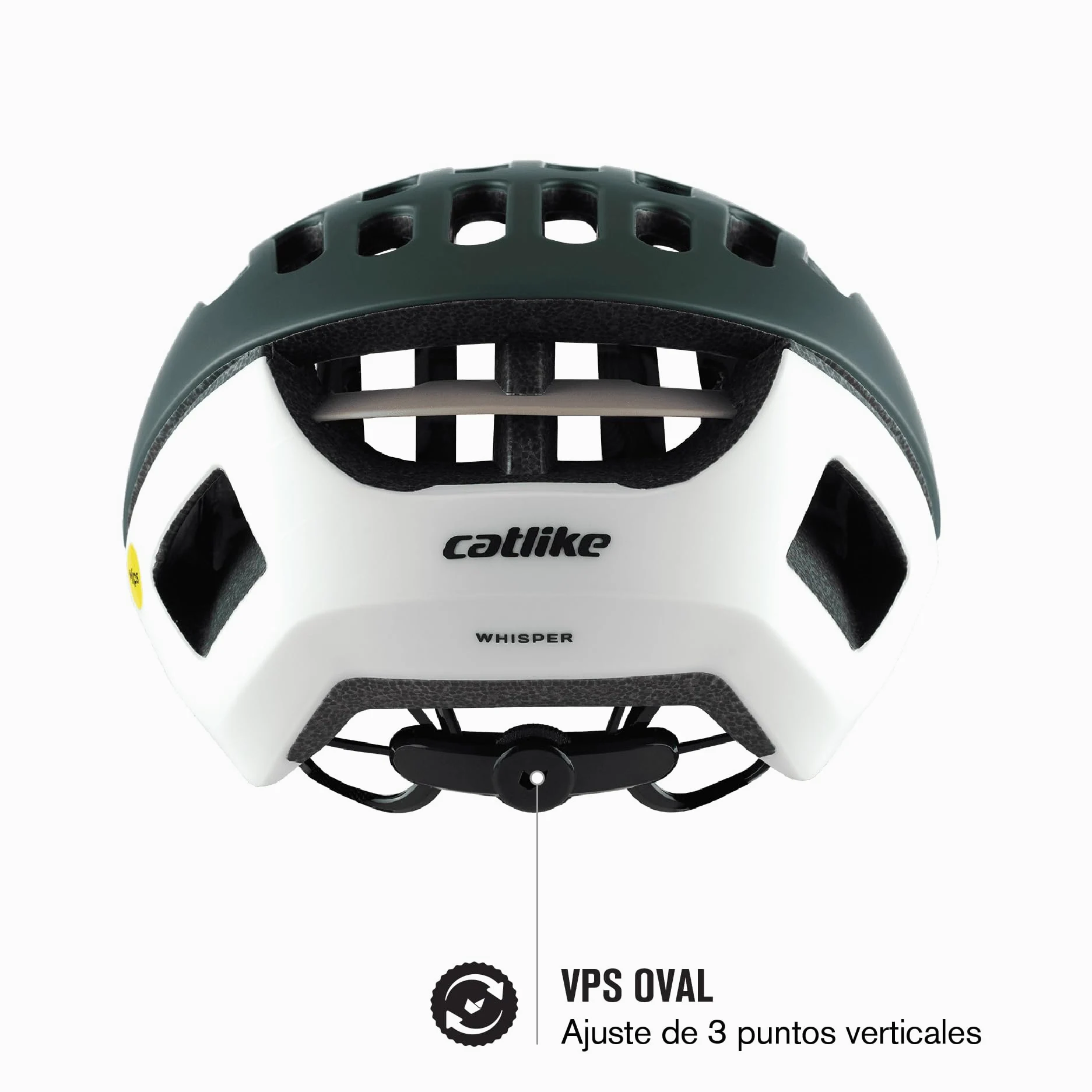 CATLIKE Whisper II Casco de Ciclismo Unisex para Adulto – Carretera, MTB y Gravel con 29 Ventilaciones, Diseño Ligero, Sistema de Ajuste VPS y Protección de Seguridad MIPS