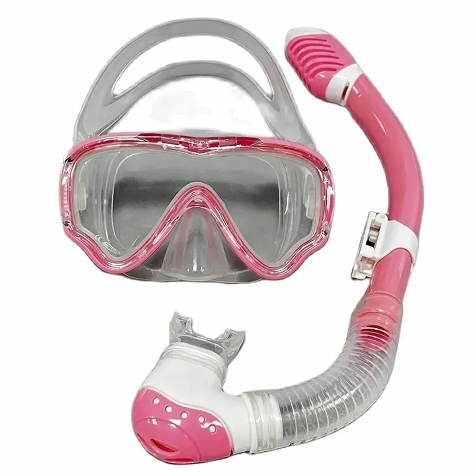Buceo Máscara de Snorkel Máscara de Buceo y Snorkel Gafas de Buceo Gafas de natación Conjunto de Tubo de Buceo Snorkel Niño Unisex