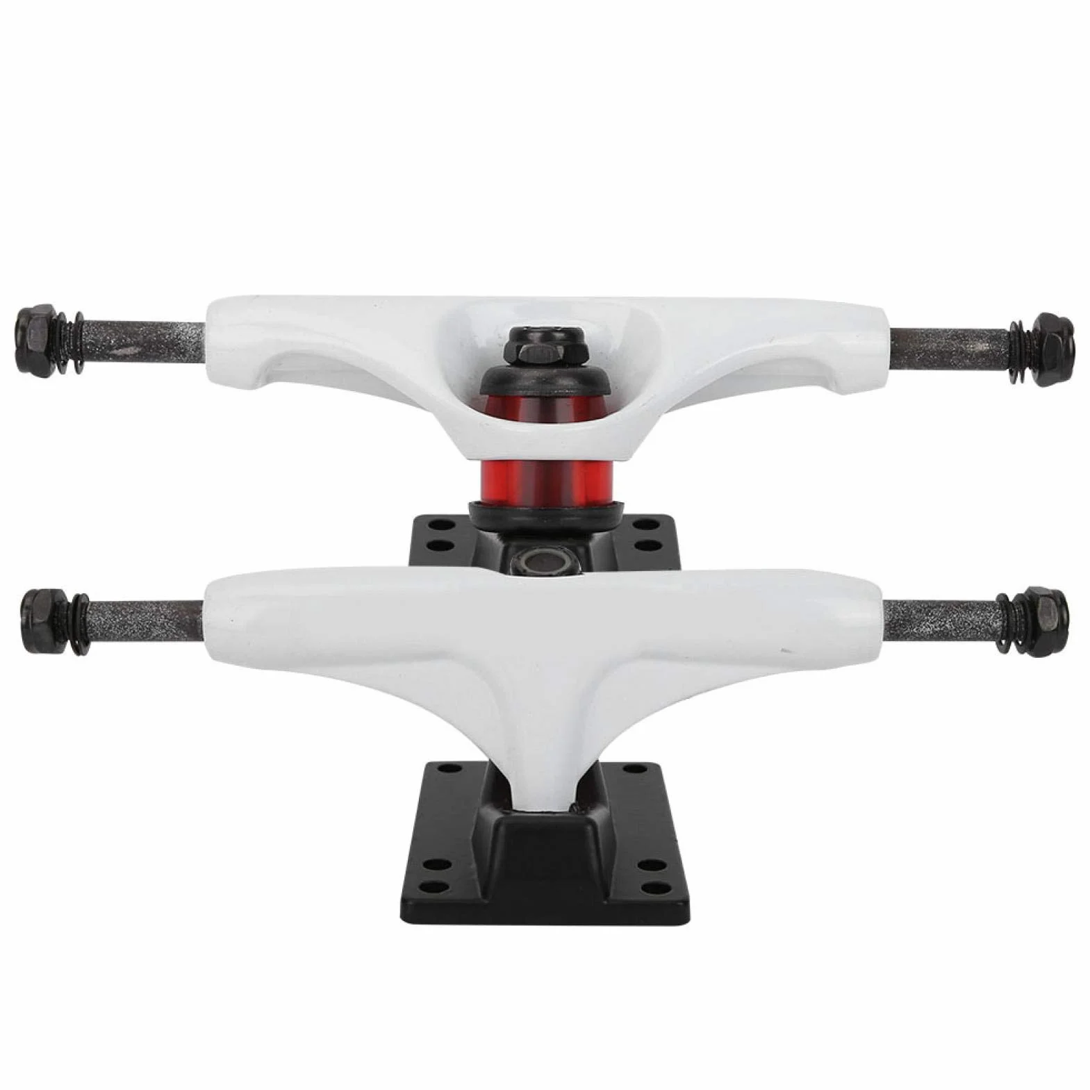 Camiones de aluminio del monopatín de la aleación del magnesio, eje transmisión skate, 2pcs de 4 a 8 pulgadas Longboard camiones y ruedas paquete para el reemplazo de los camiones viejos o rotos