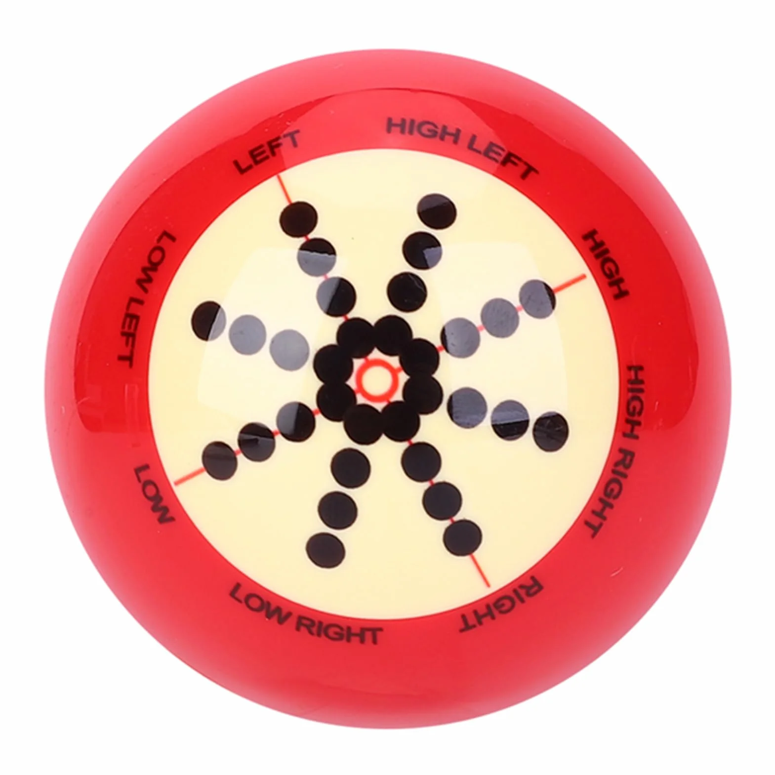 Bola Blanca de Billar Profesional 57,2 mm 170 g para Billar Americano
