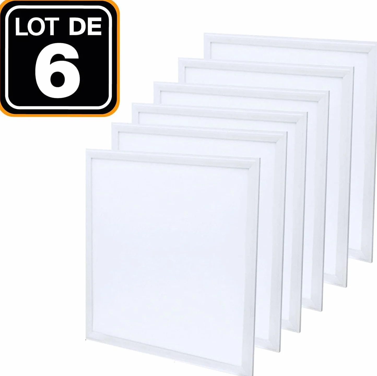 Paneles LED 60x60 cm 40 W Pack 4 uds Blanco Neutro 4000K