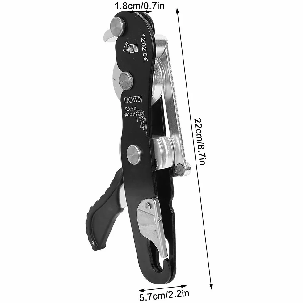 Ejoyous Escalar el Descensador Cuerda 10-12 Mm 150 Kg