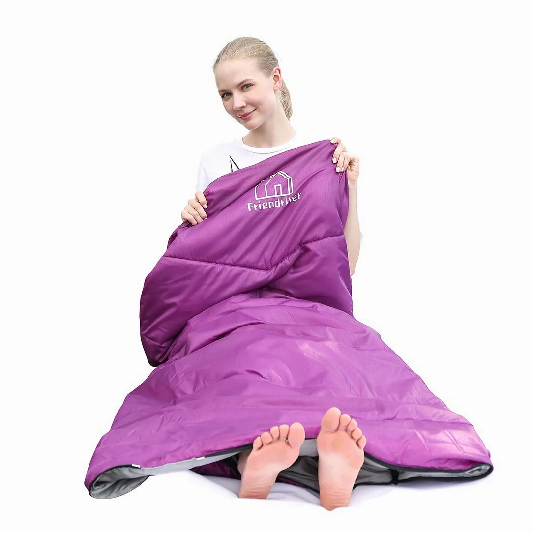 Tamaño XL versión Mejorada del Saco de Dormir de Camping 4 Estaciones, cálido y Fresco, Peso más Ligero, Adultos y niños Pueden Utilizar Bolsa de Camping Impermeable, Viajes y Actividades