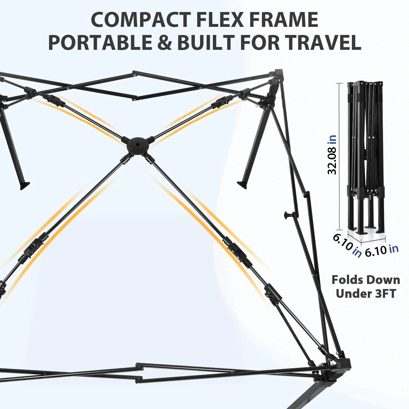 EAGLE PEAK Toldo Plegable Plegable Ultra Compacto Flex