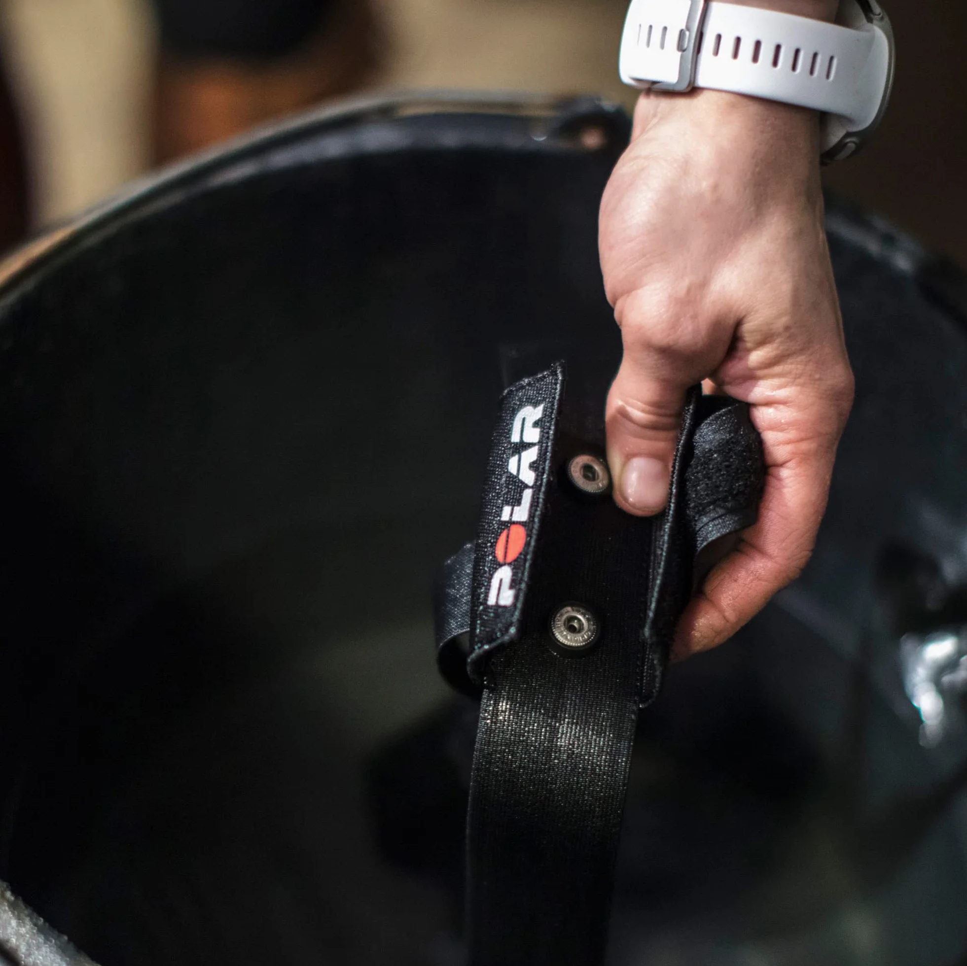 Polar Equine Belt Elástico Negro