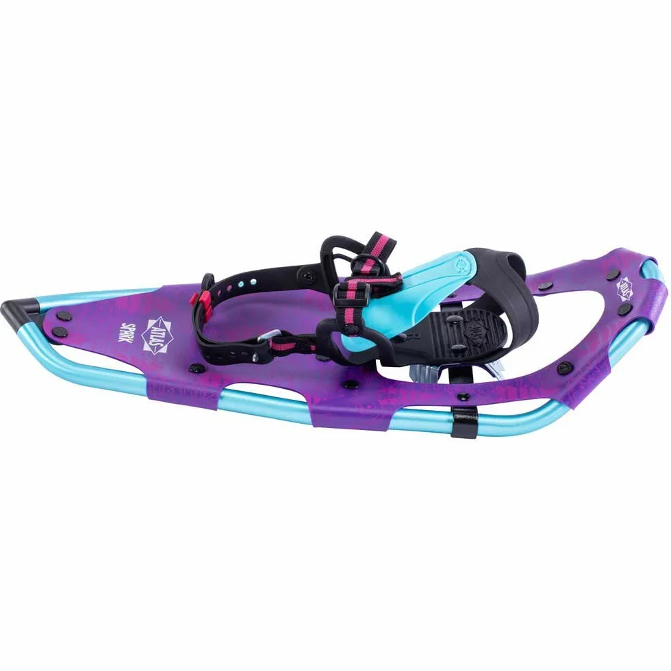 ATLAS 16E0013 - Raquetas de Nieve Unisex Juvenil, Color Morado
