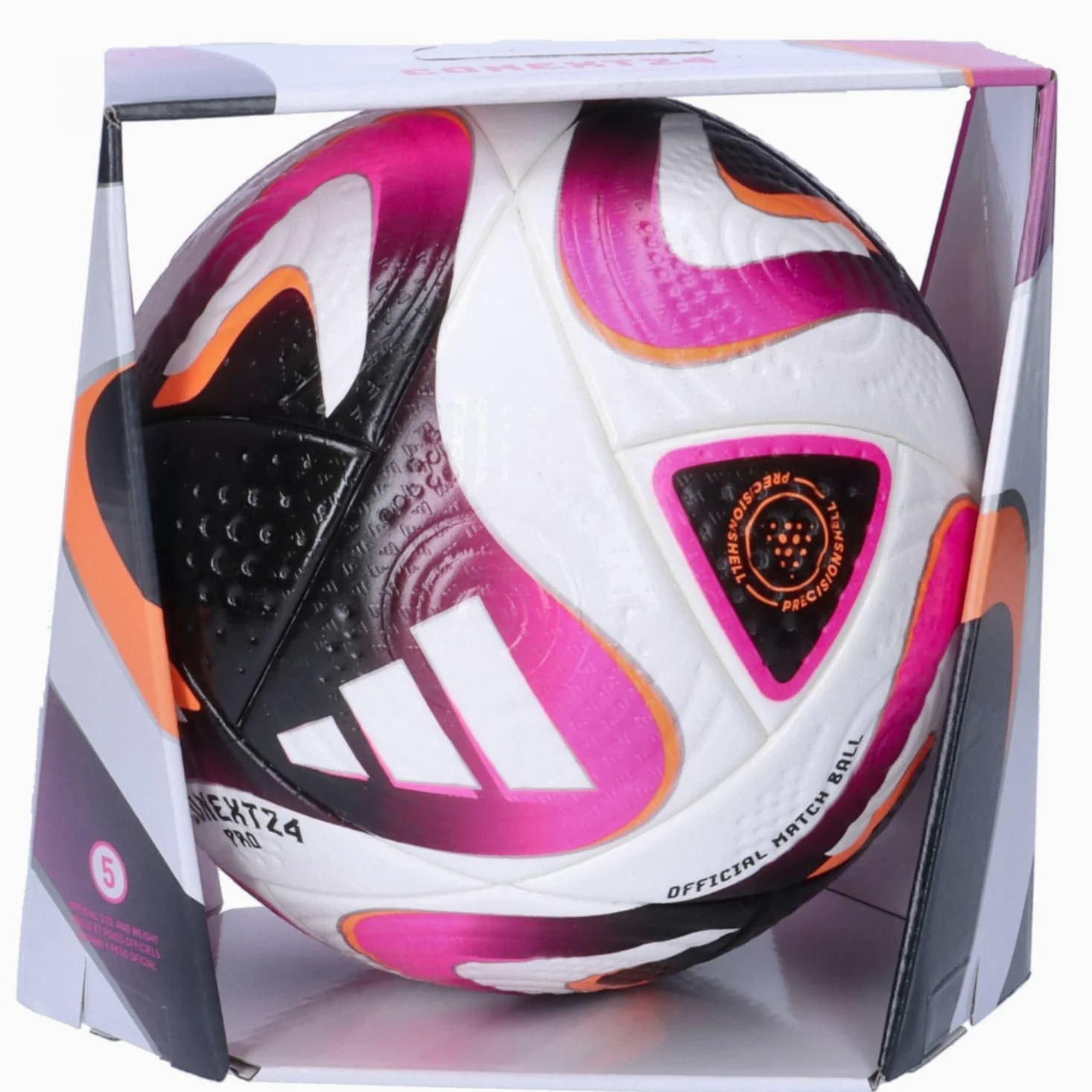 adidas Conext 24 FIFA Quality Pro Ball IP1616 - Balón de fútbol Unisex, Color Blanco, Talla 5 EU