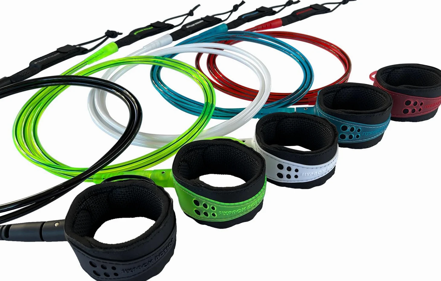 SIXPACK ACTION Pioneering - Correa para tabla de surf de competición de 6 pies y 6 mm, correa de surf, cuerda de pierna con puño de moldeado integral de 360 grados que proporciona la máxima