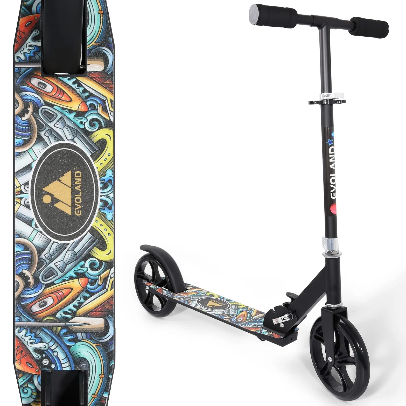 Patinete Plegable Aleación de Aluminio Altura Ajustable para niños