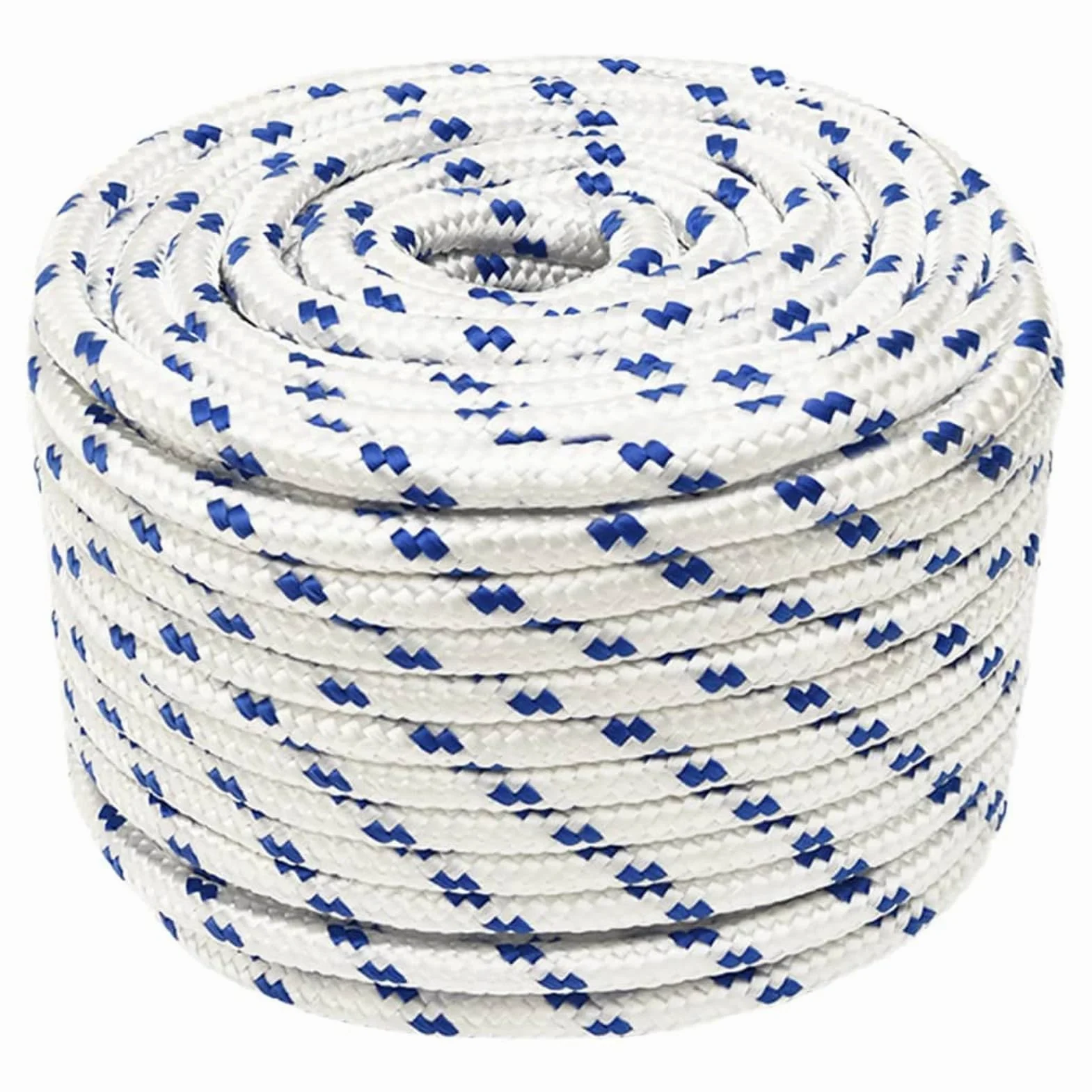 Cuerda de Barco Polipropileno Blanco 14 mm 100 m, LAPOOH Roll Drap, Cuerda Marina, Cuerda Tendedero, Cuerda Toldo Exterior, Cuerda De Lona, Cuerda Barco