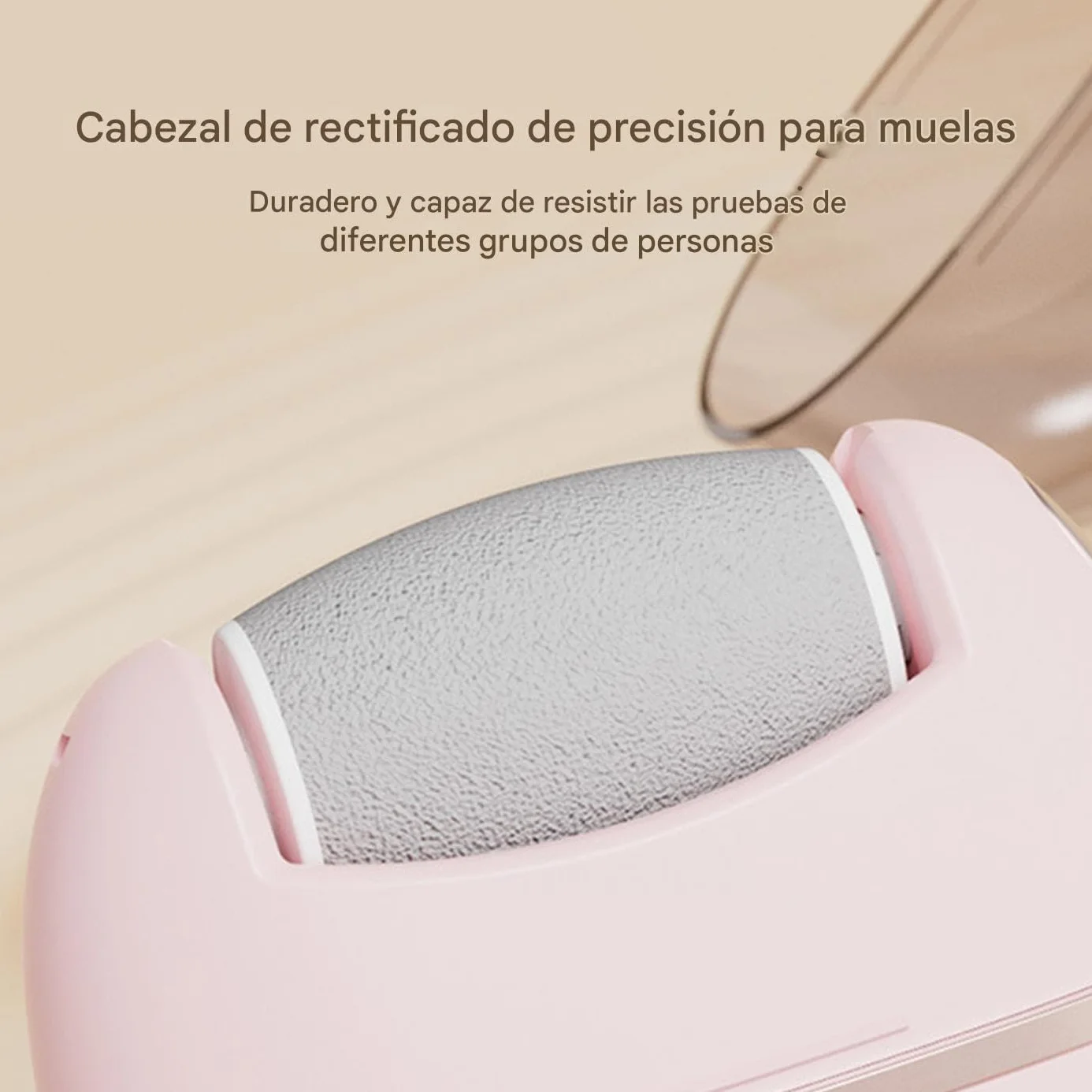 Máquina Eléctrica para Callos Recargable 3 Accesorios