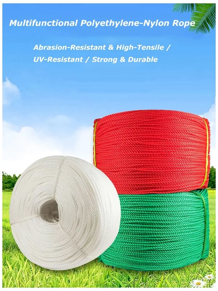 Tendedero Multiusos Cuerda De Polietileno Nailon 10 Metros Resistente para Colgar Y Secar Portátil Ligero para Interiores Y Exteriores