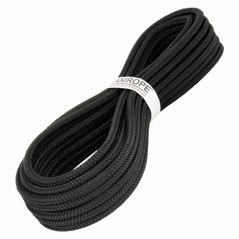 PP cuerda cuerda de polipropileno (SH 14 mm 50 m Color Negro (1811) trenzado