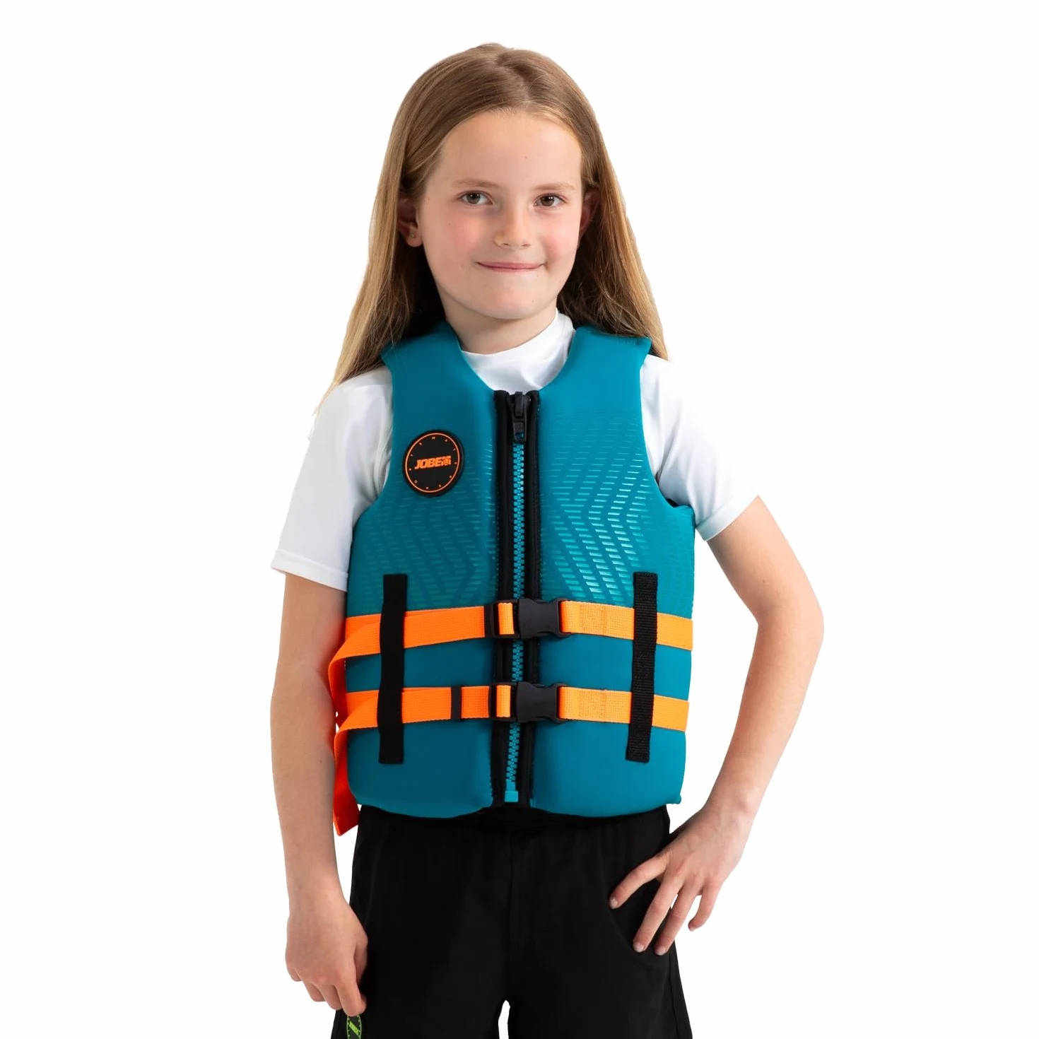 Jobe Chaleco de neopreno para niños, color verde azulado, 244925002 | Chaleco salvavidas para niños