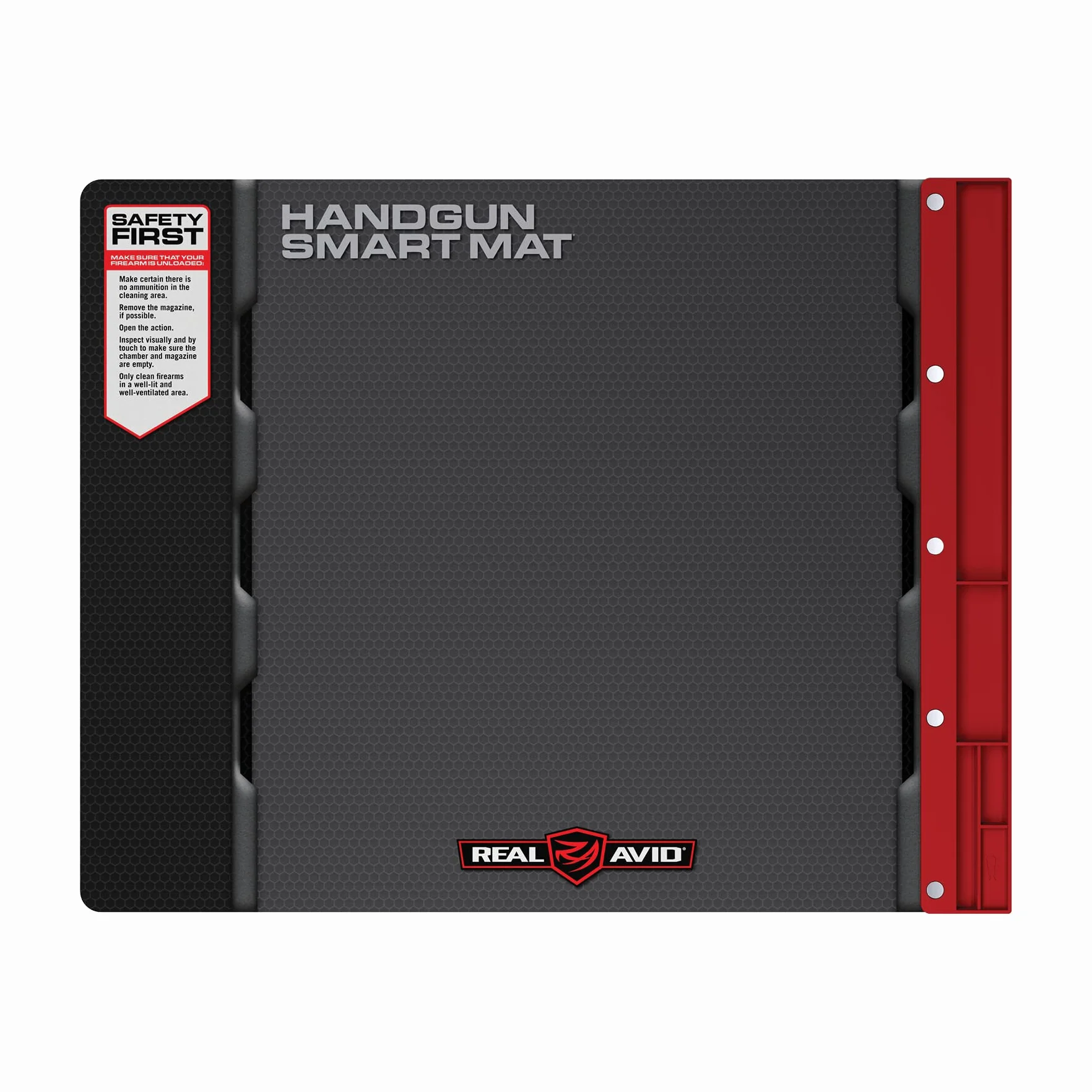 Real Avid Handgun Smart Mat-19-inch by 16-Inch Handgun Cleaning Mat by