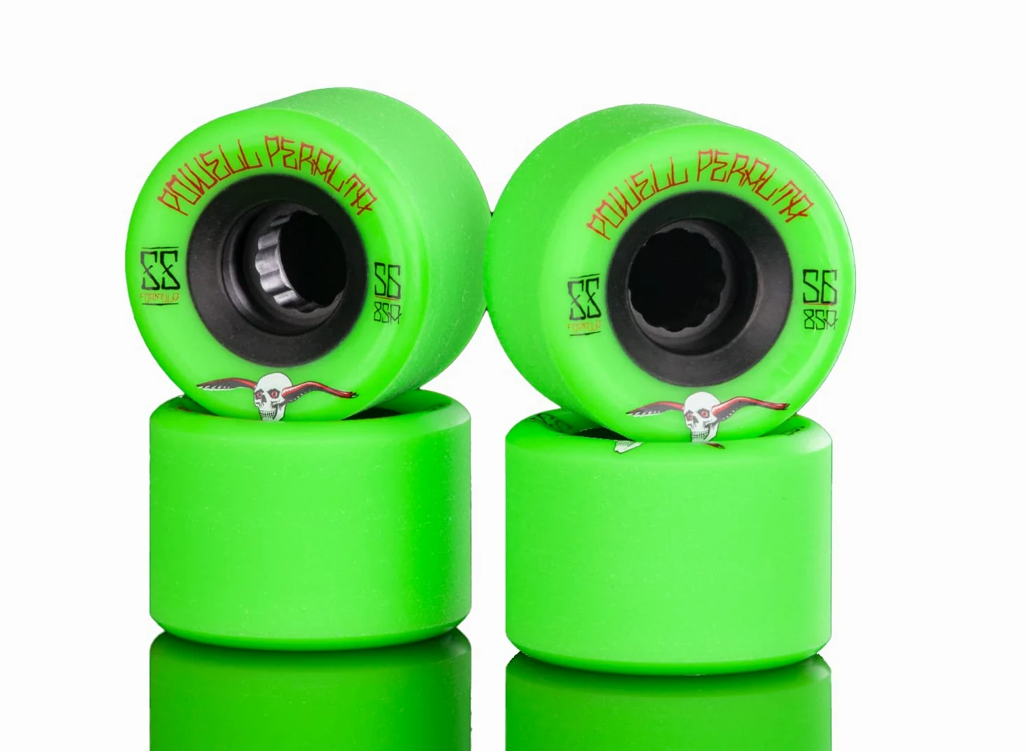 Powell Peralta g-Slides Juego de 4 Ruedas de Skateboard Unisex, Verde