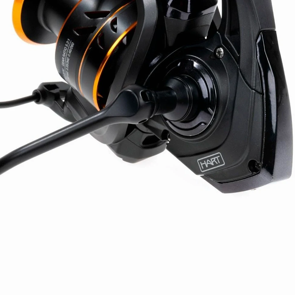 Carrete Hart E-System 3-6000-3+1bb-5 para Pesca Deportiva para Mejorar el Rendimiento en Cada Uso con Detalle técnico 3-6000-3+1bb-5 2