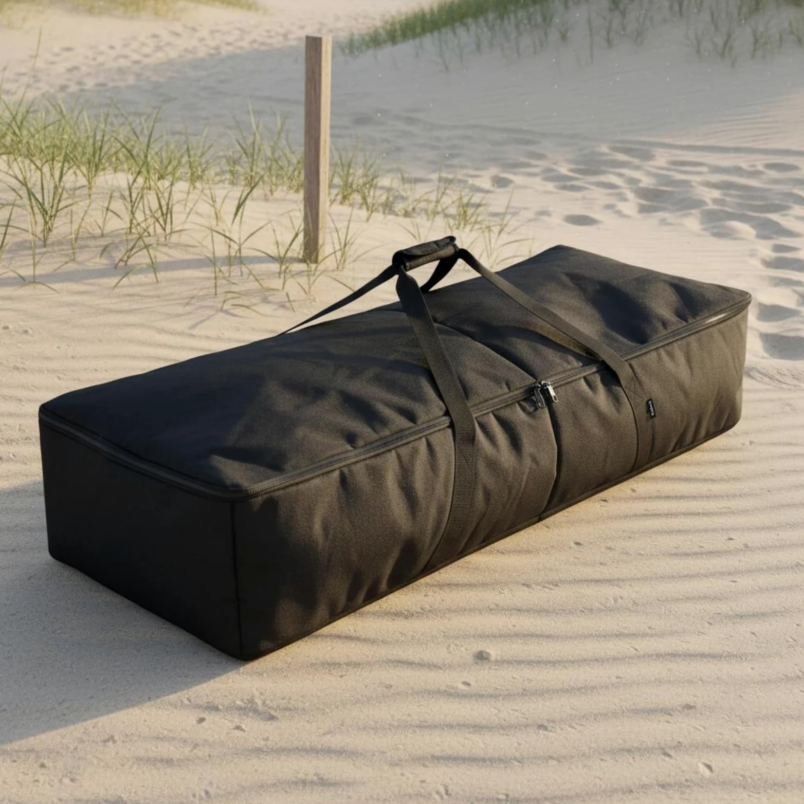 LOVIVER Bolsa para Esquís para Adulto Bolso Snowboard Funda Esquí Portaequipaje Transporte Material Oxford Acolchado Cómoda de Mano y Hombro Adecuada para Viajes a la Nieve Playa Desierto Césped