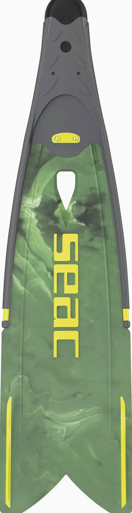 SEAC Booster Aletas largas con Cuchillas Intercambiables para Buceo Libre y Pesca submarina, Unisex Adulto