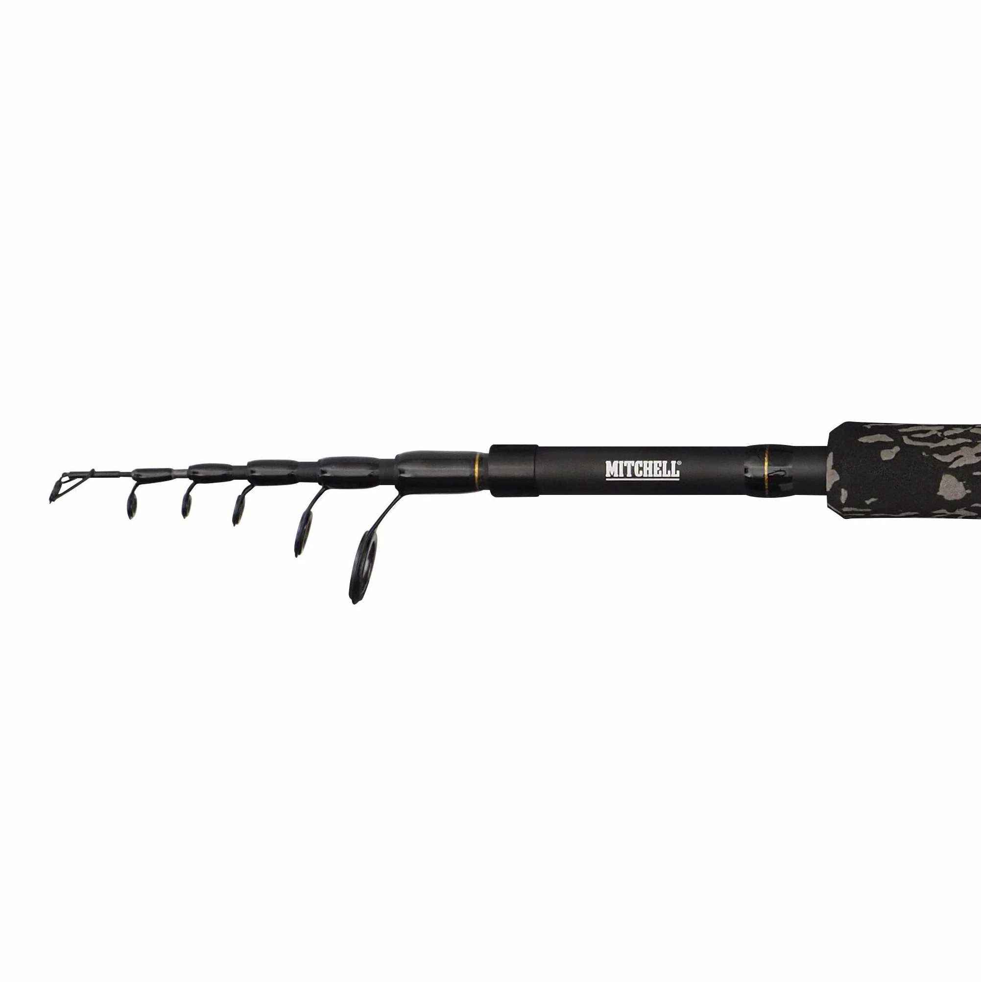 Mitchell Tanager G2 Telespin Combo | Caña Telescópica Portátil y Carrete para Pesca en Agua Dulce | Arrastre Suave | Principiantes y Pescadores Intermedios | Negro |Múltiples Opciones Disponibles