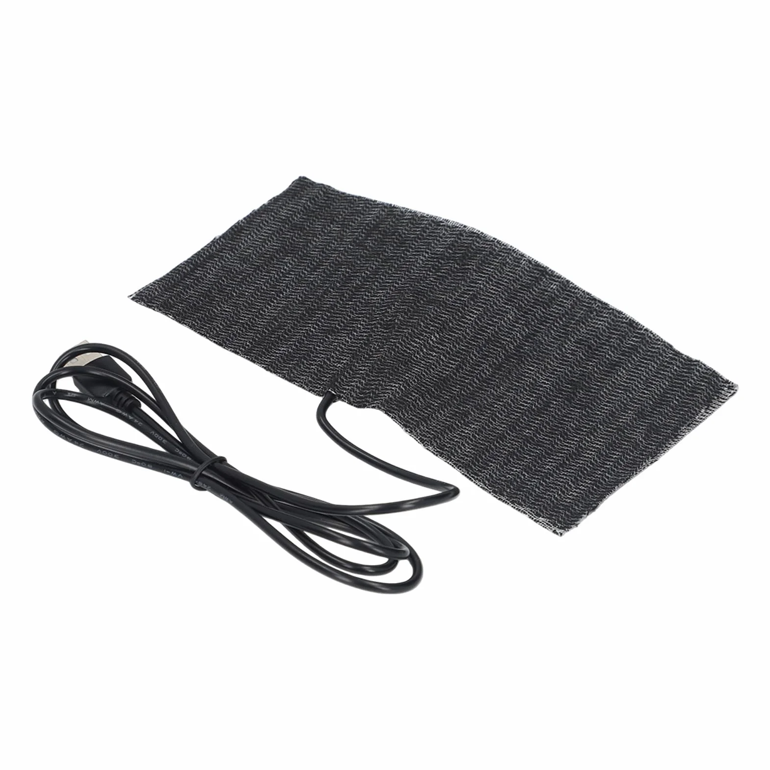 Hilitand Almohadilla eléctrica 5V USB Calentador para Mascotas 35-45°C 7.87x3.94 Pulgadas Negro