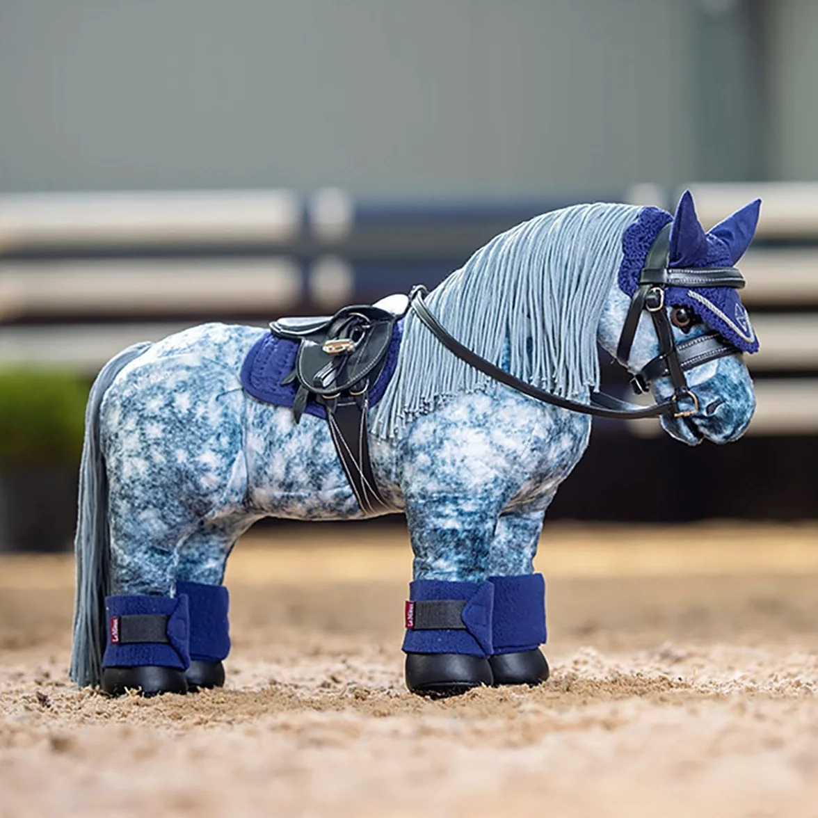 LeMieux Manopla Mini Toy Pony Azul Oscuro