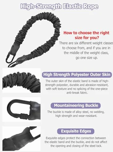Arnés de fitness elástico 4D, kit de entrenamiento de suspensión para el hogar para entrenamientos de vuelo y baile, soporta 50-100 kg, aumenta la flexibilidad y la fuerza para todos los niveles de