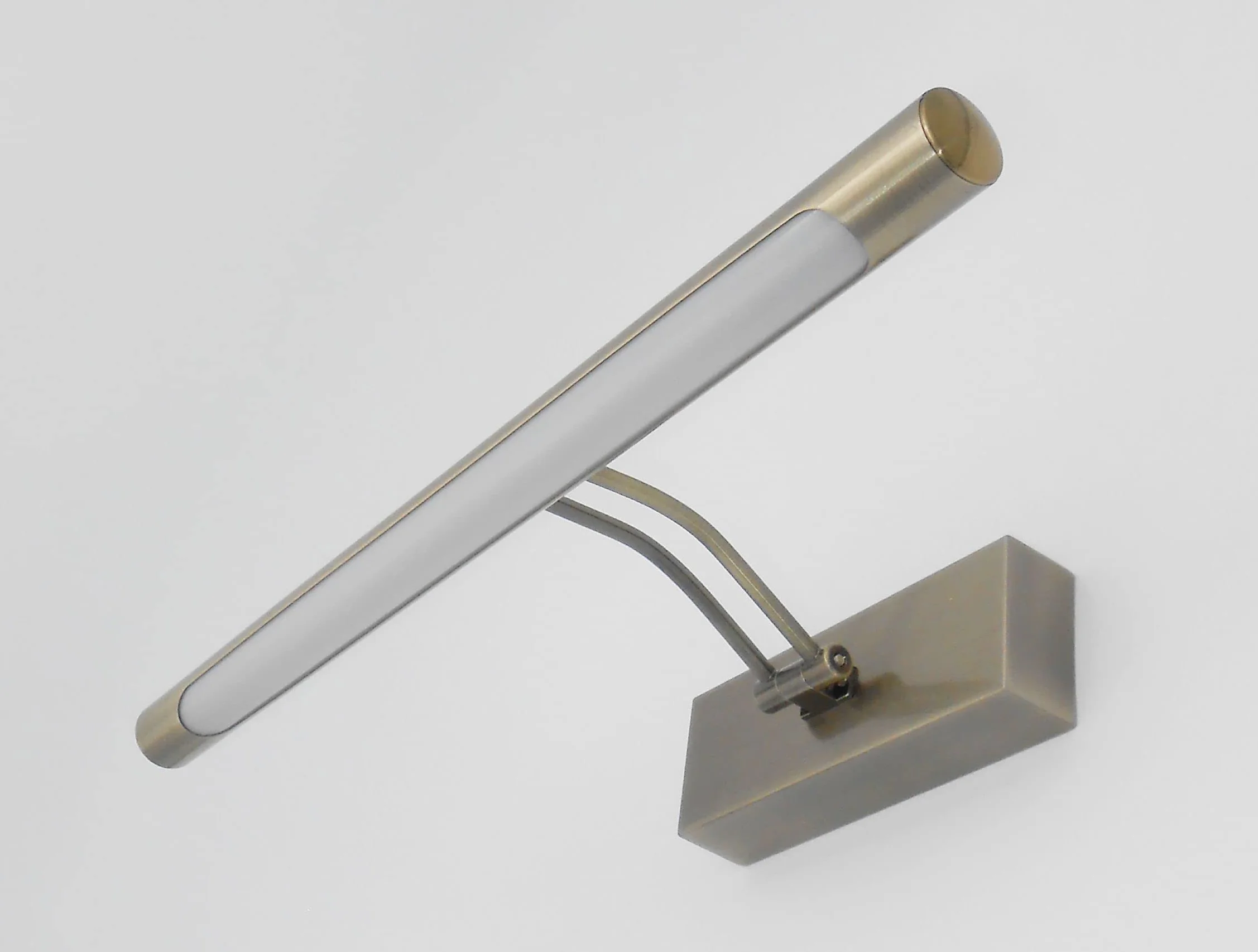 Aplique LED pared 6W 3000K 40cm bronce envejecido articulado giratorio