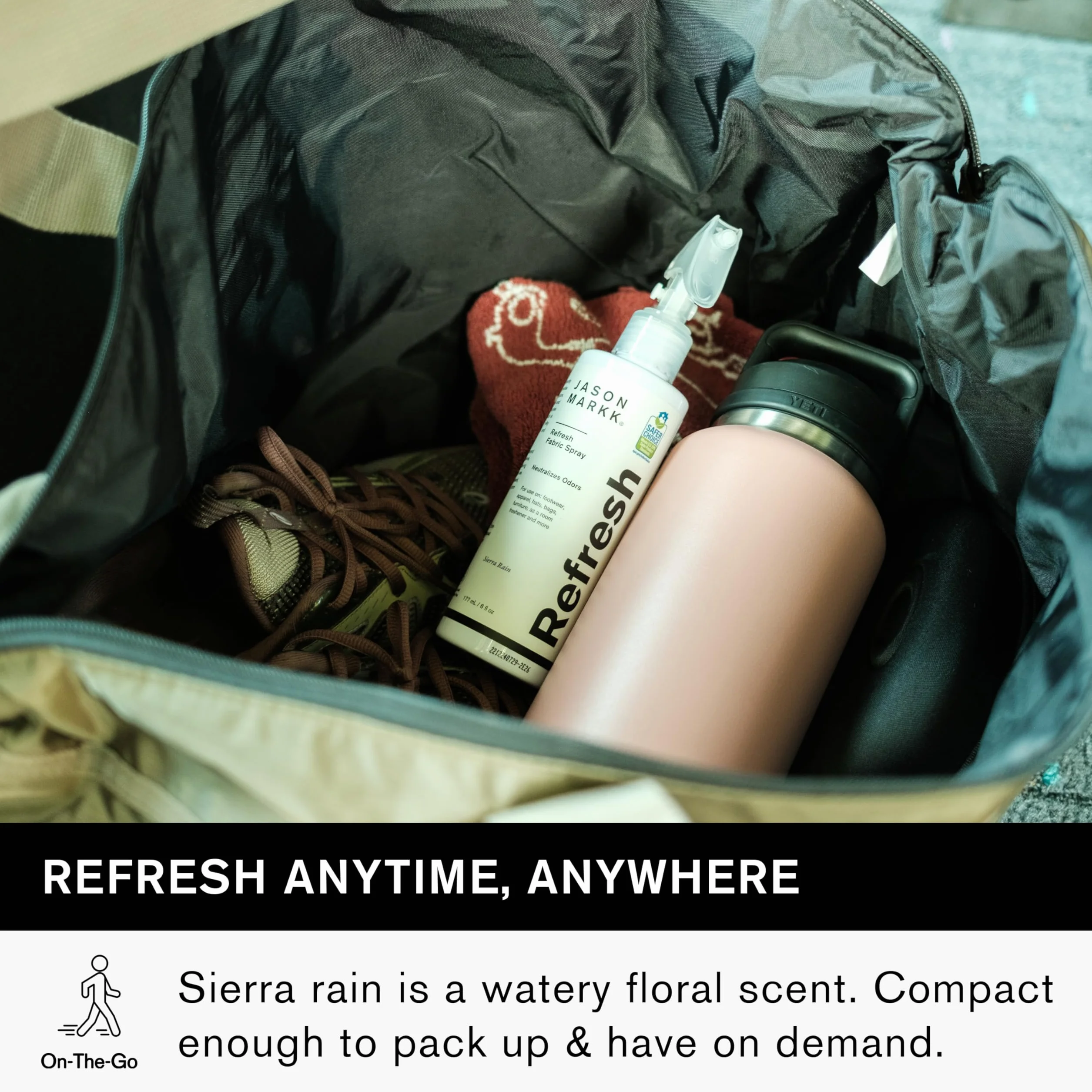 Jason Markk Refresh Spray desodorante para zapatos 6 onzas Sierra Rain
