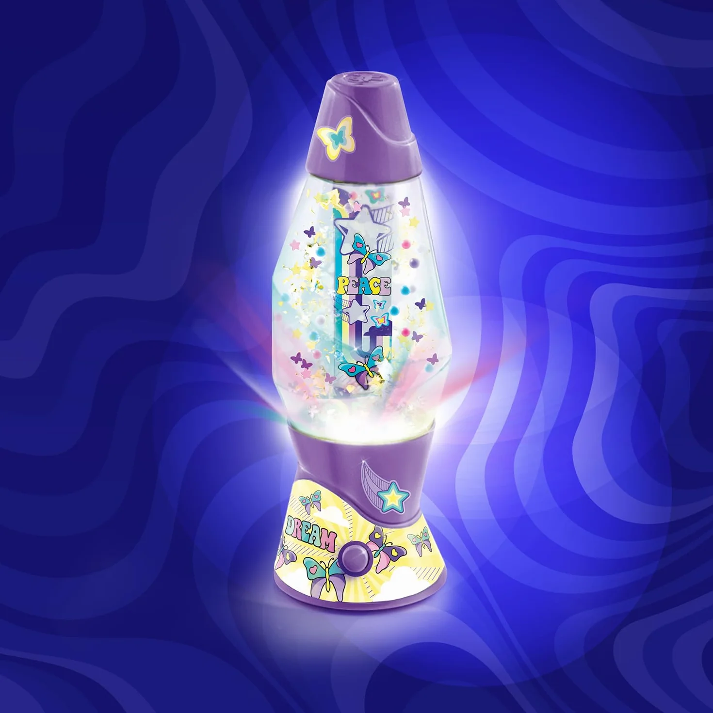 Canal Toys Style 4Ever Mini Lámpara de Lava con Decoraciones Brillantes