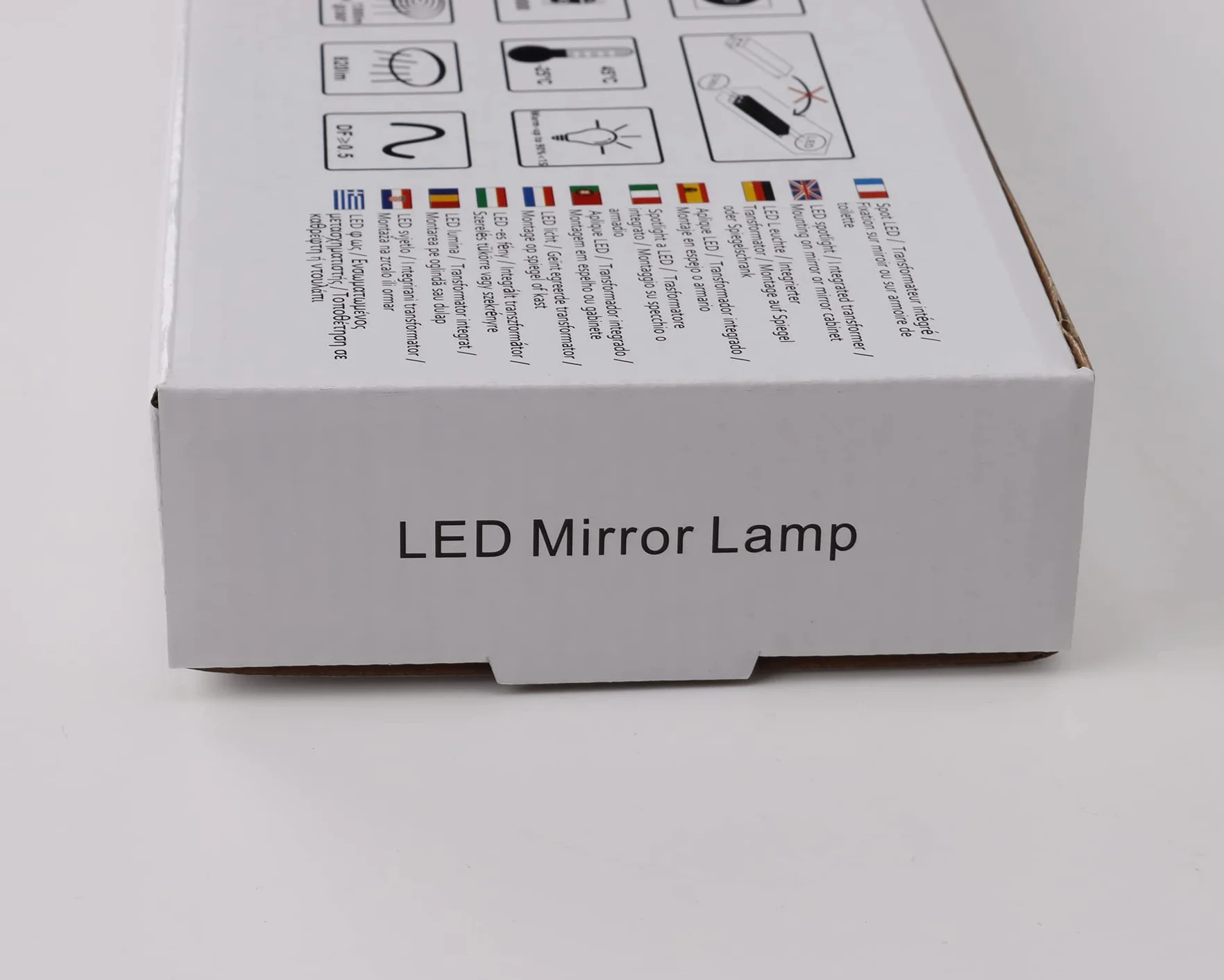 Lámpara LED Baño 40 cm 10 W 820 lm 4000K 230 V Acero Inoxidable