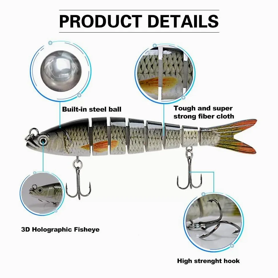 Caja grande de aparejos de pesca de 3 capas con aparejos incluidos, kit de 450 señuelos de pesca, contiene alicates, anzuelos, señuelos, pesos y accesorios, equipo de pesca de lubina de agua dulce