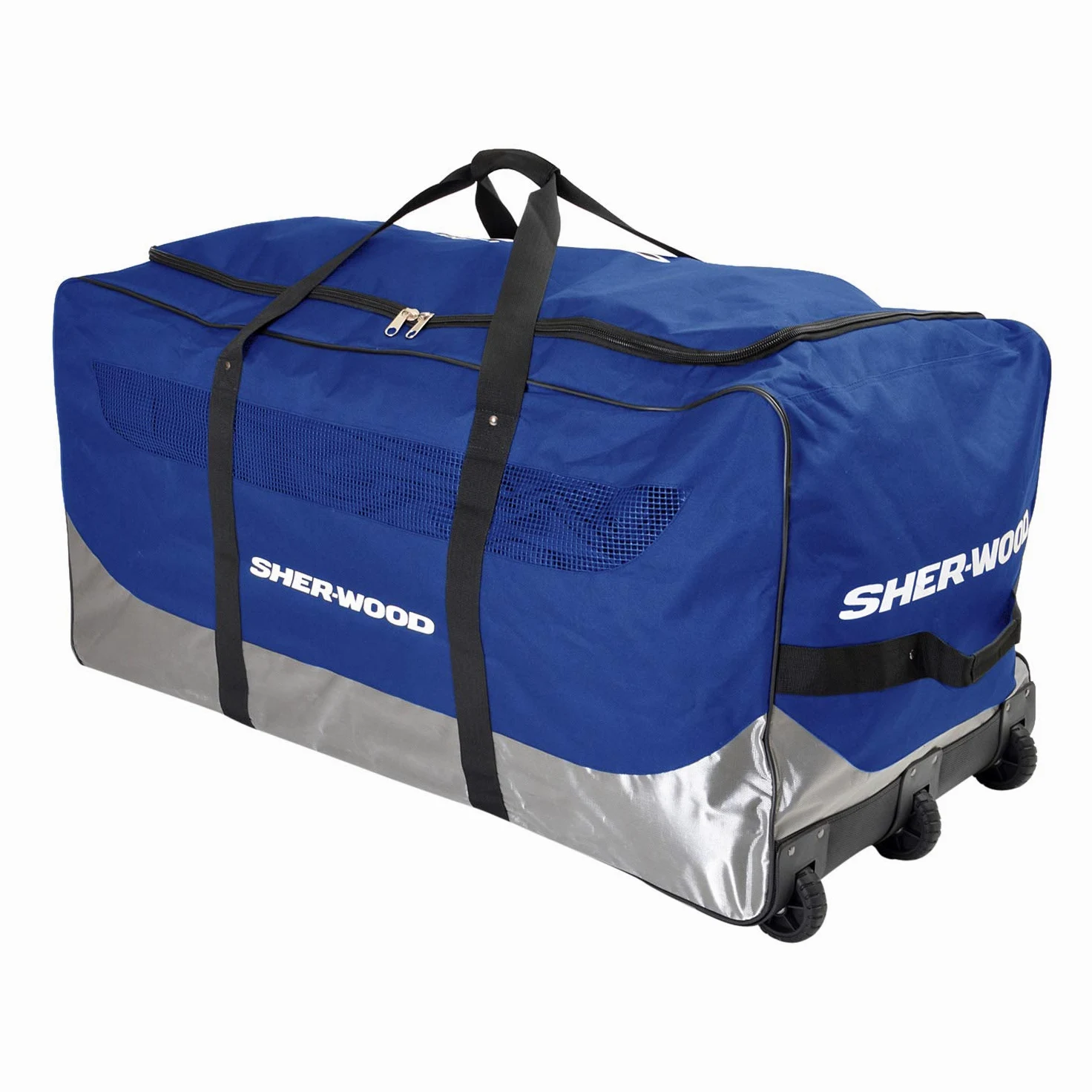 Sherwood Gs650-Bolsa Goal GS650 I-Bolsa de Portero con 3 Ruedas (111 x 56 x 55 cm), Unisex – Adultos, Azul