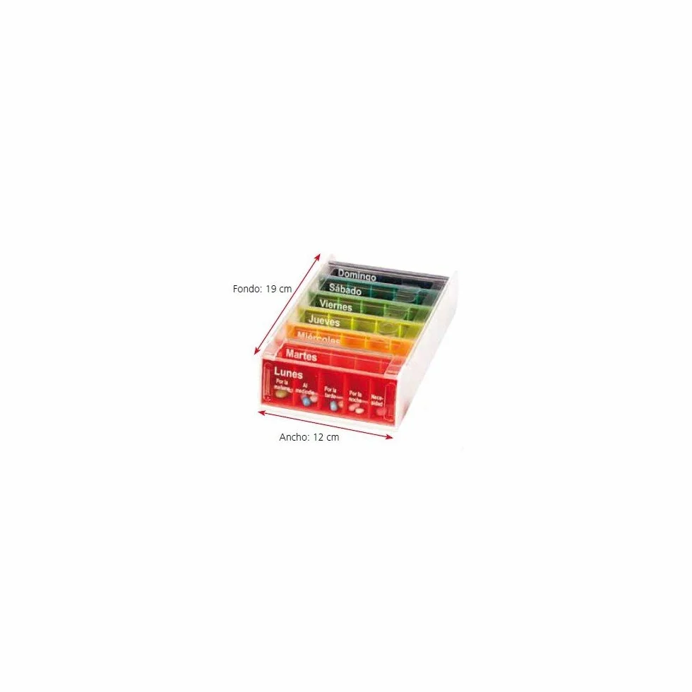 Ayudas Dinámicas PASTILLERO SEMANAL ANABOX H9910