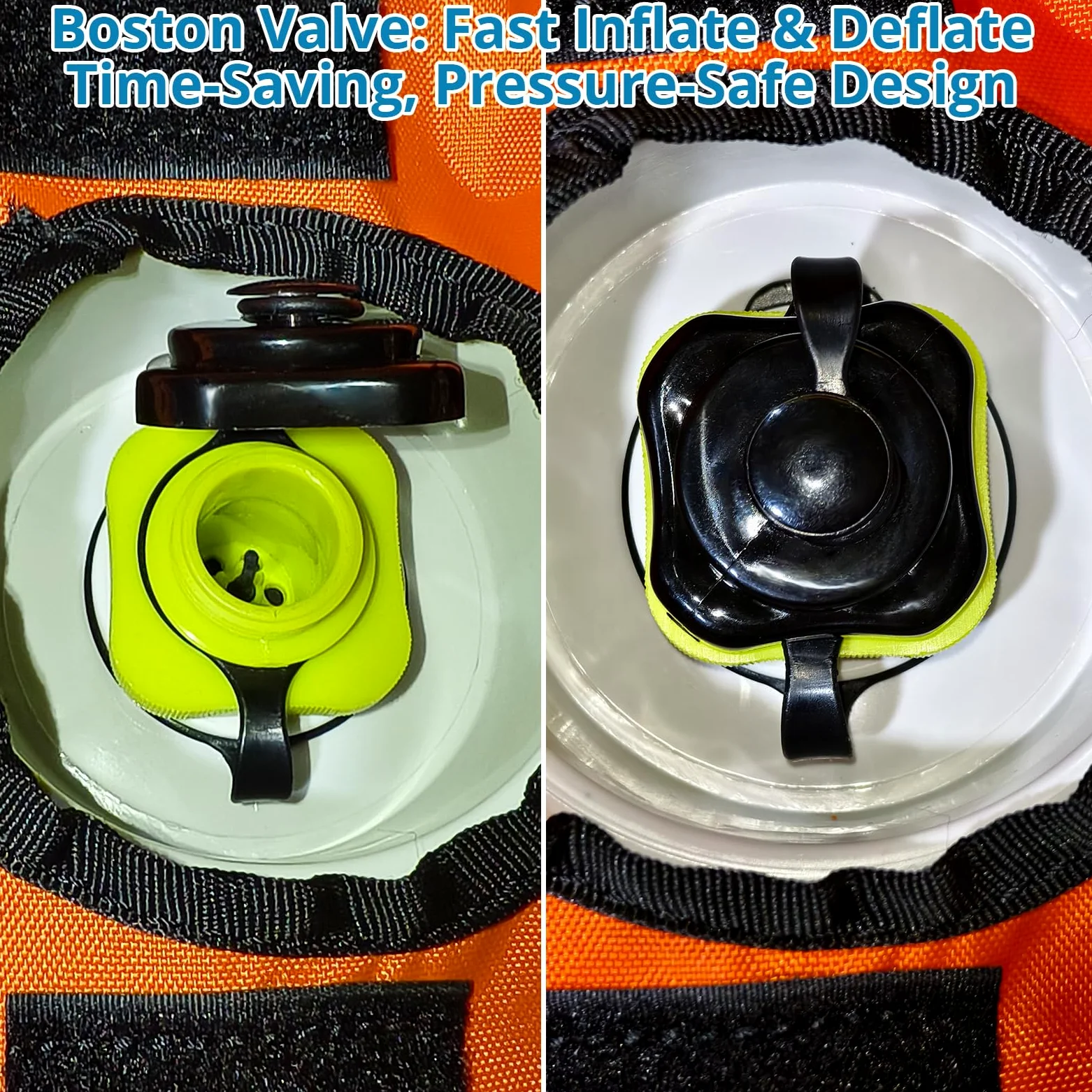 SMOOL Tubo remolcable para navegación, tubo inflable de 1 a 4 jinetes con cubierta de nailon 840D resistente, vejiga de PVC de alta elasticidad de 0.7 mm y cuerda de remolque de nailon incluida