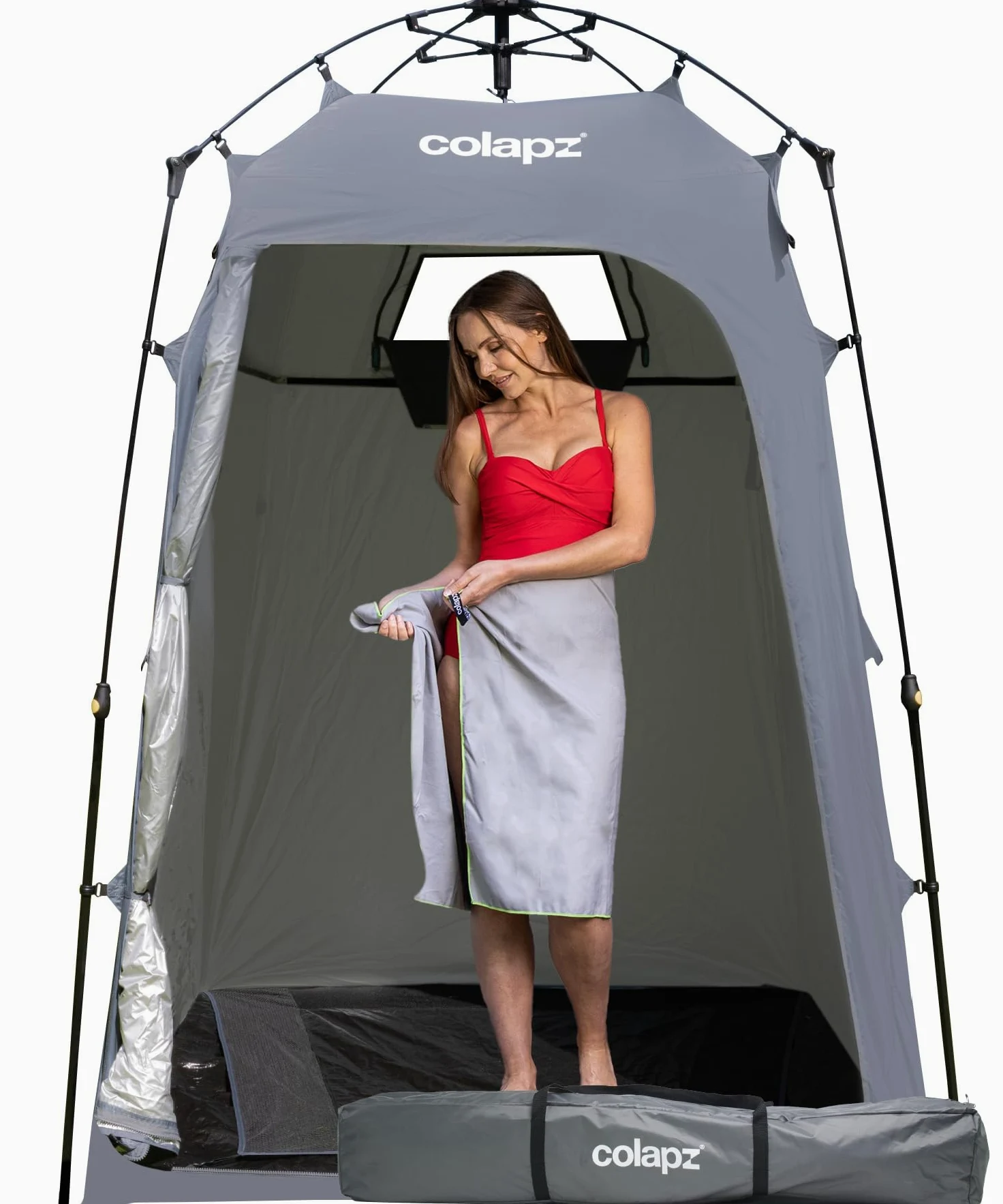 Colapz Tienda Ducha Portatil 2,1m - Cabina Plegable Camping Playa Camper