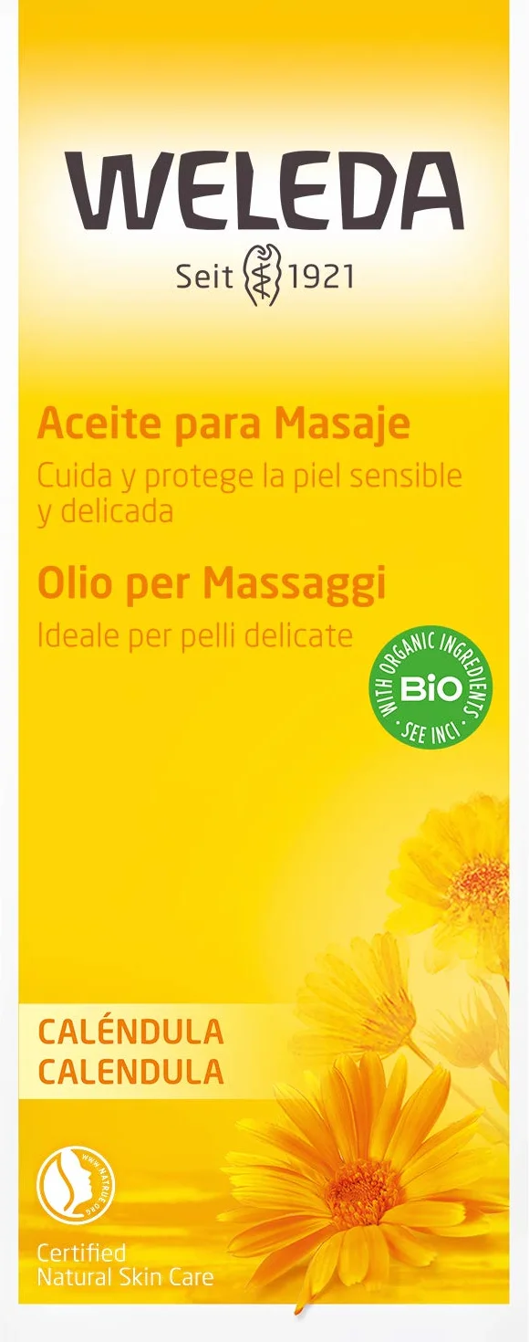 Weleda Aceite Corporal Masaje Caléndula Bio 100 ml