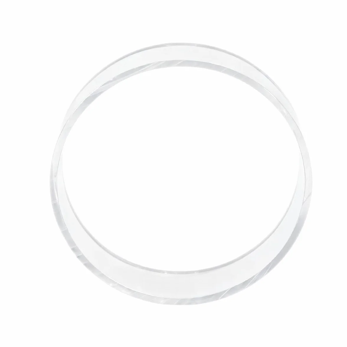 Riven 6 soportes de bola de acrílico transparente, soporte de exhibición redondo para baloncesto, voleibol, fútbol, cajas de almacenamiento de recuerdos