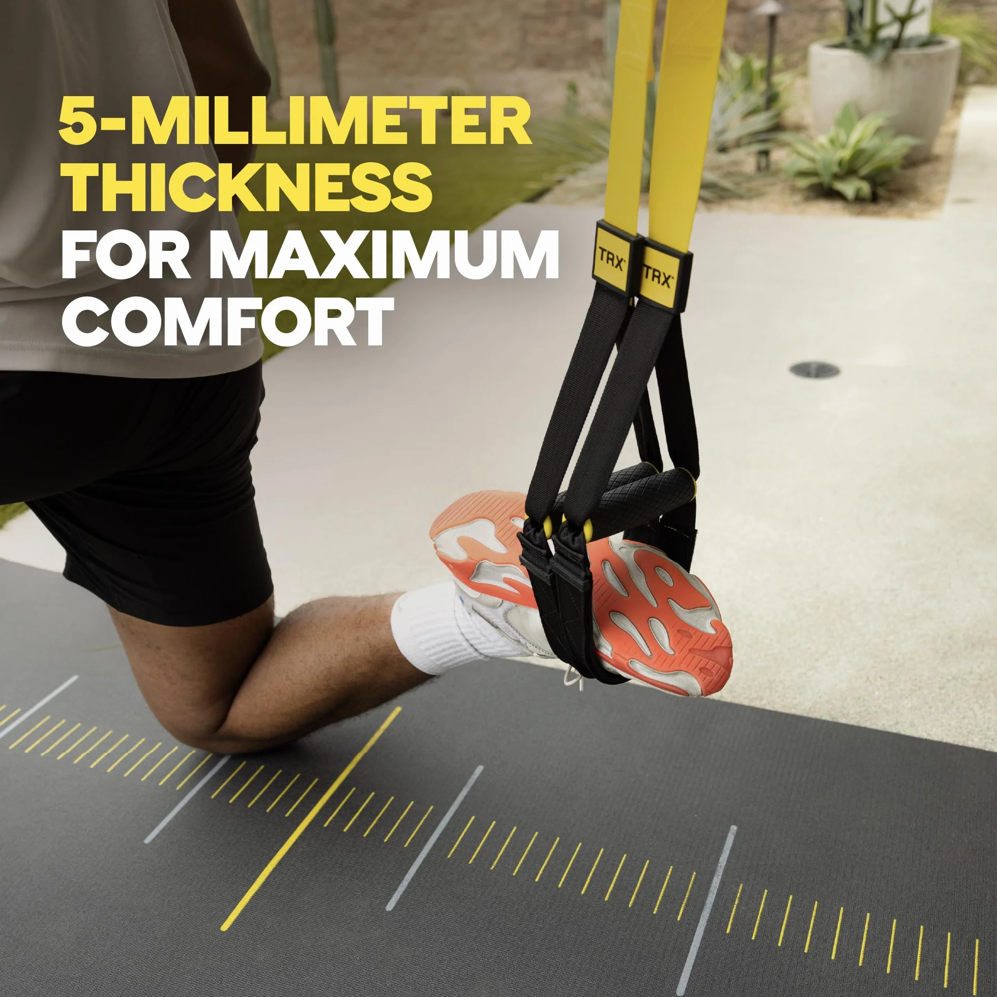 Estera de entrenamiento de suspensión TRX 72 pulgadas x 24 pulgadas