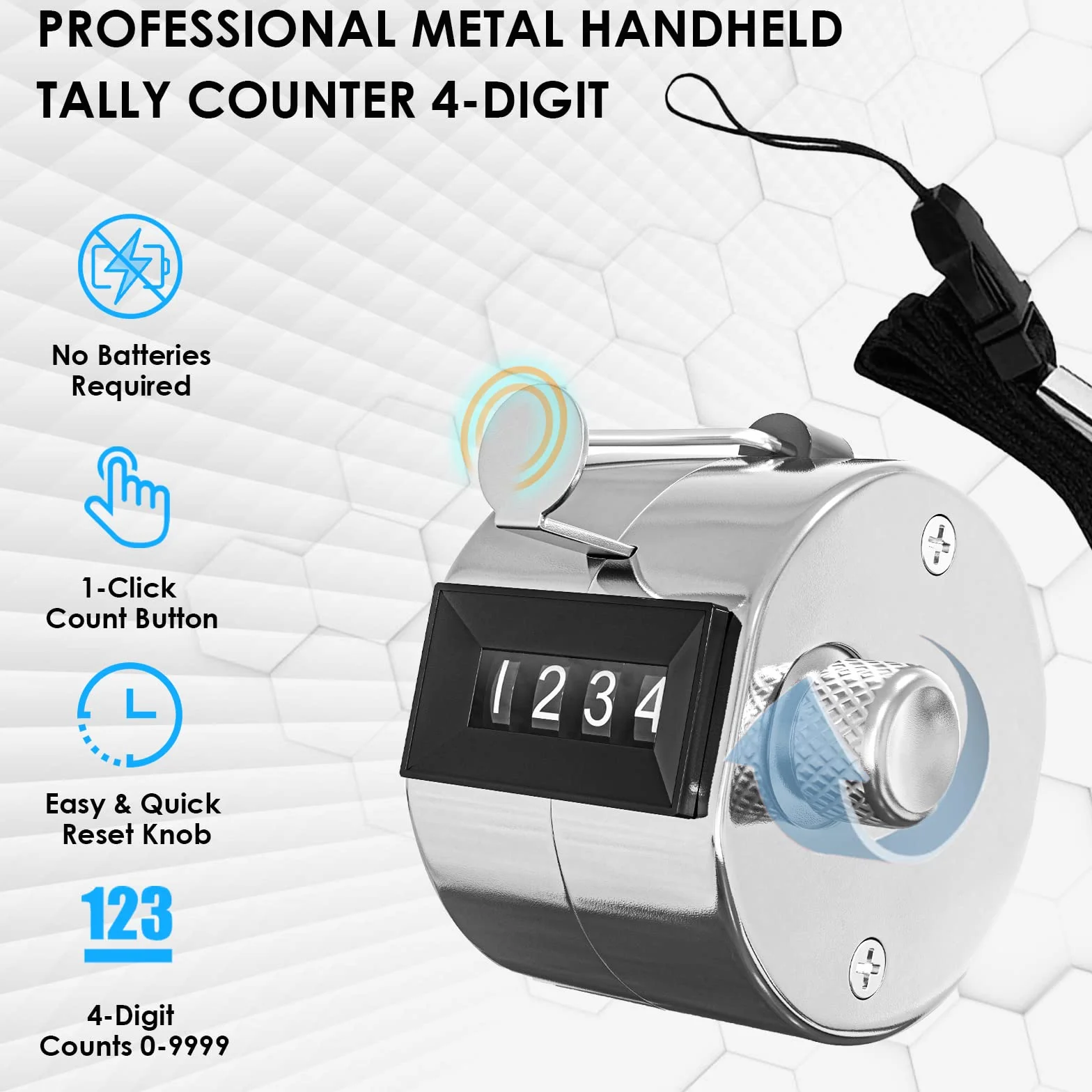 KTRIO Metal Tally Counter