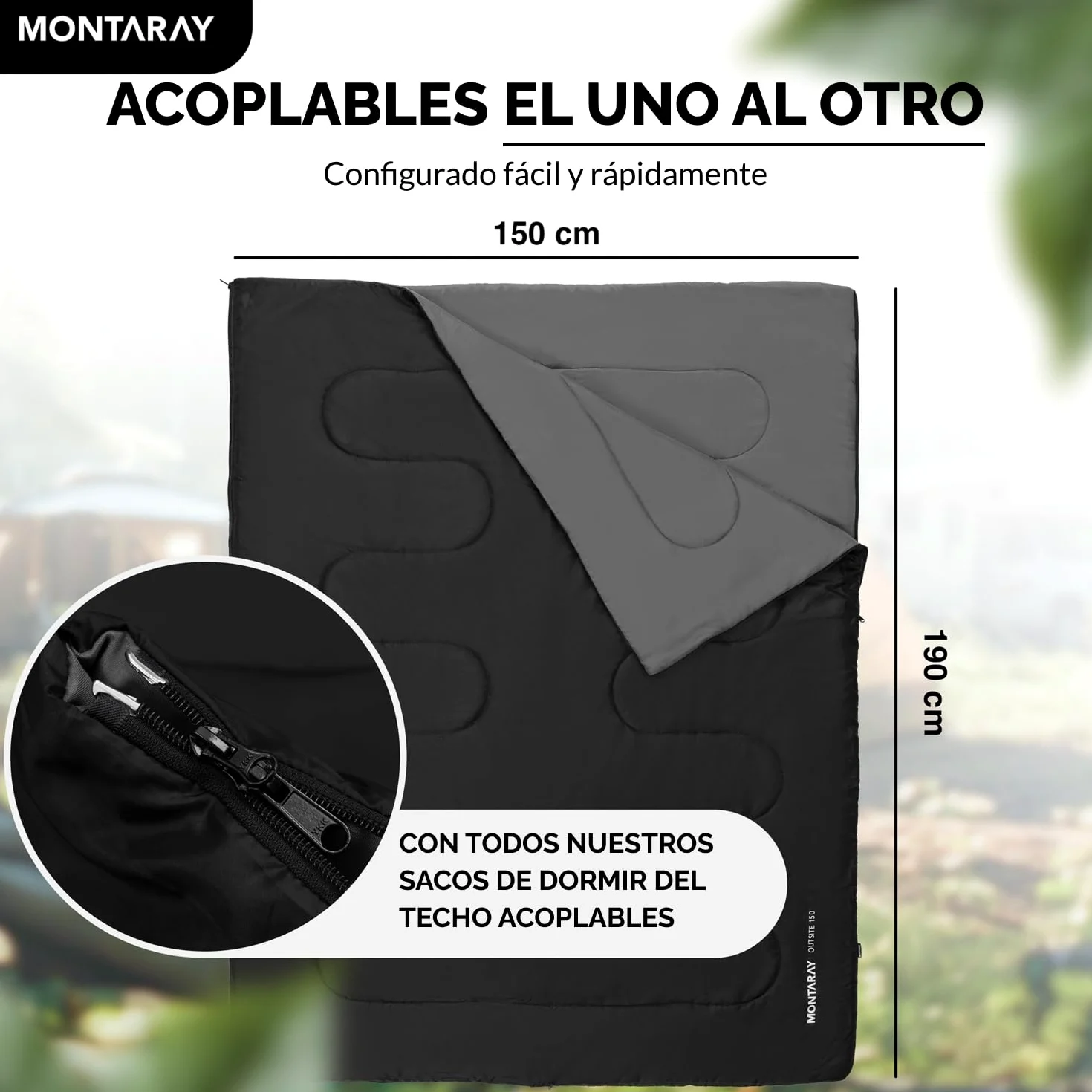 Saco de dormir con manta para 3 – 4 estaciones, saco de dormir exterior para camping con almohada, saco de dormir suave y cálido, con y sin capucha, saco de dormir para adultos, saco de