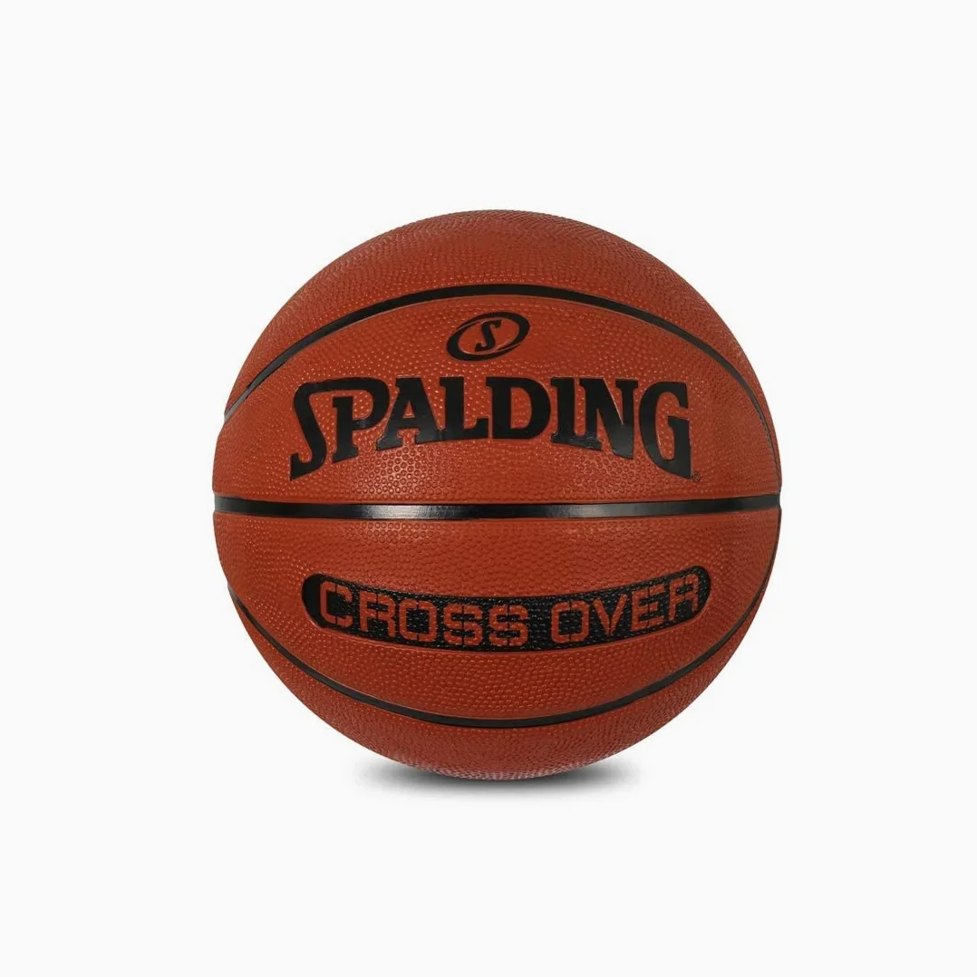 Spalding Cross Over NBA - Balón de Baloncesto para Hombre, Talla 7, sin Bomba