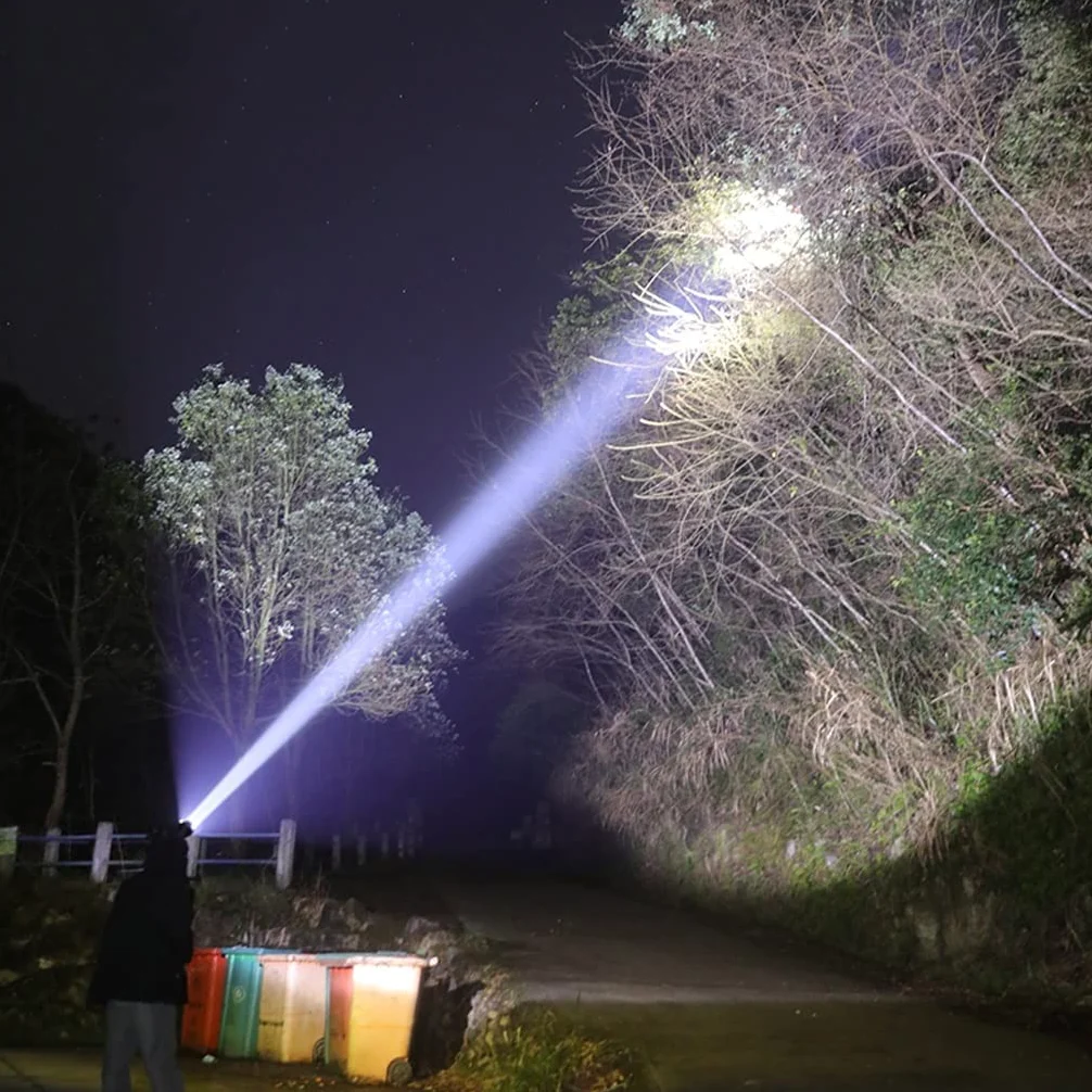 Linterna Frontal Linterna Frontal LED Luz Fuerte Carga Linterna Exterior montada en la Cabeza Hernia Pesca Mina Batería de Larga duración Linternas Frontales for Exteriores
