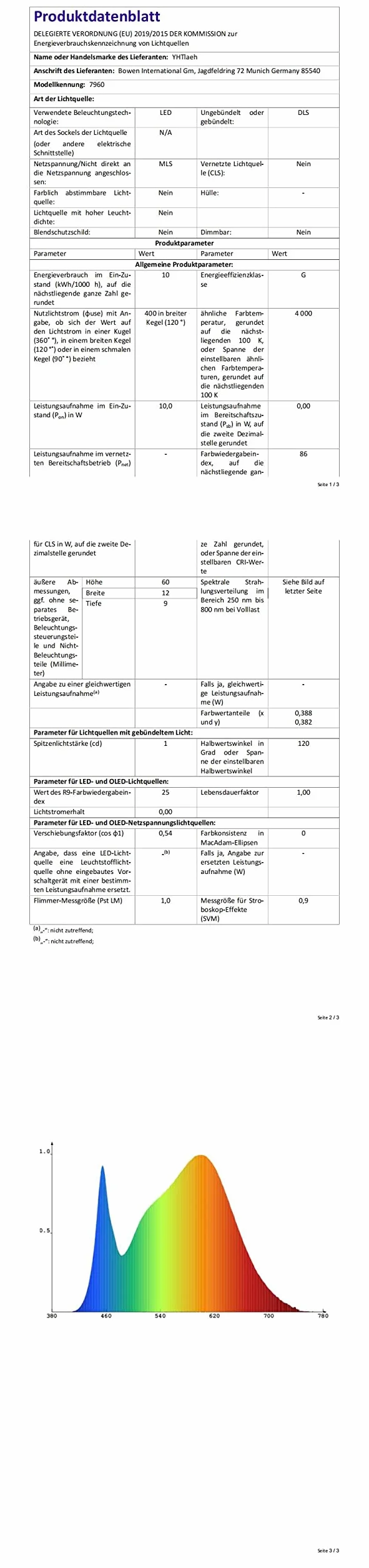 Luz de espejo LED 8W 640 lúmenes IP44 impermeable 4000K 230V 40 cm blanco negro