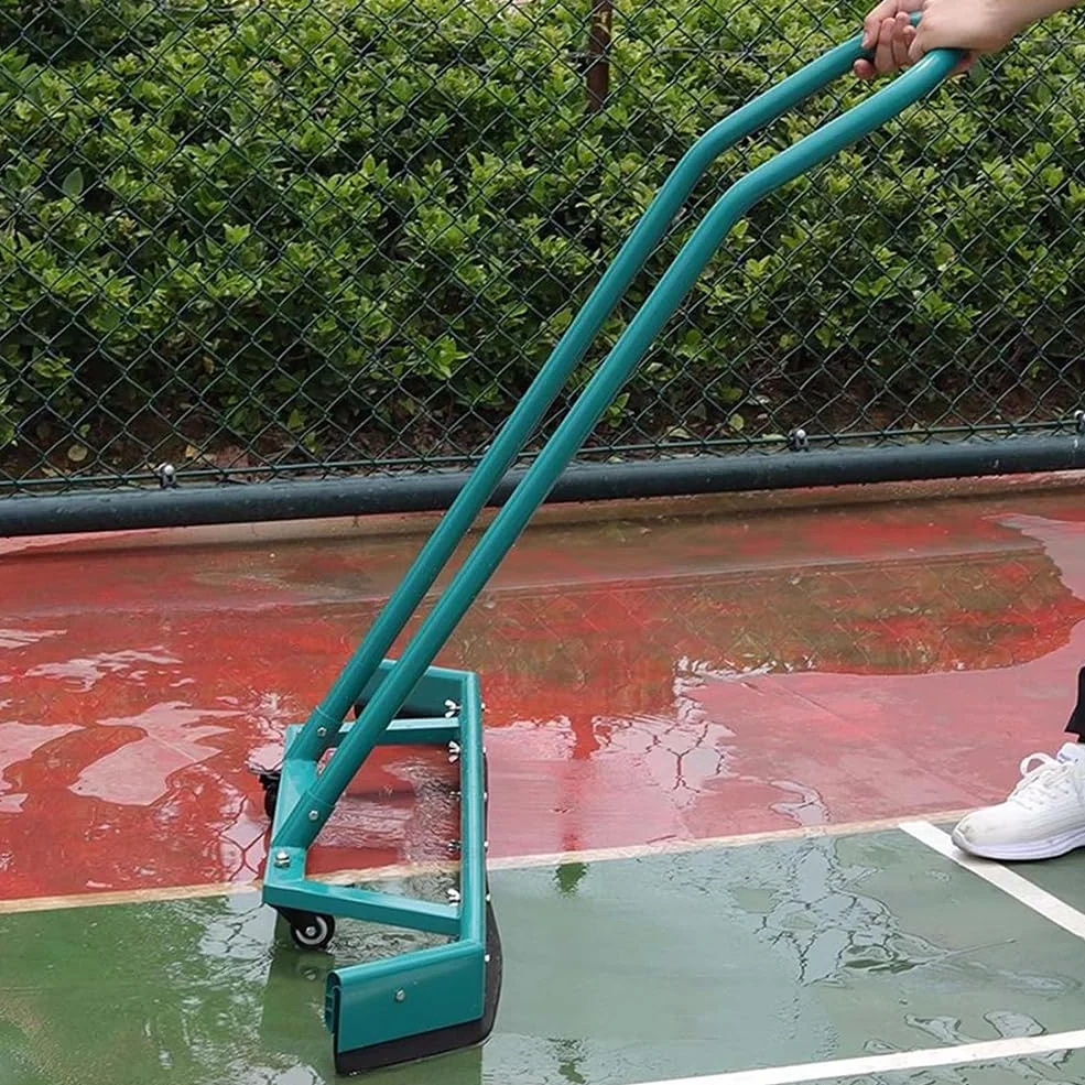 Limpiador de Superficies para canchas de Tenis, Limpiador de Superficies para Pisos de estadios, Rodillo Limpiador para canchas de Baloncesto, cancha de Tenis con 2 Hojas d,