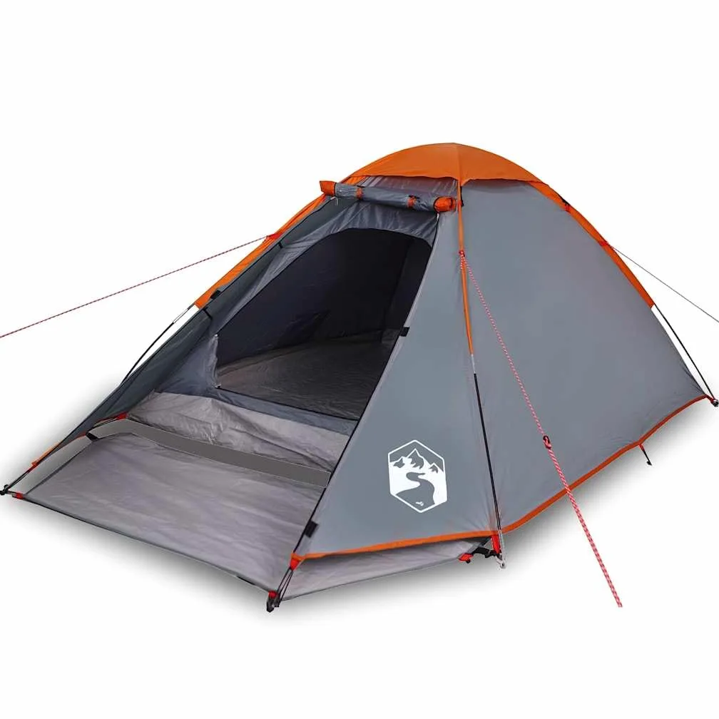 Tienda de campaña domo para personas, verde, impermeable, poliéster en T con revestimiento de PU, tienda ligera para trekking al aire libre con bolsa de transporte