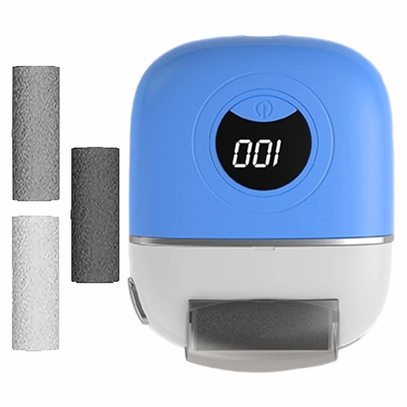 Portable Electric Foot Callus Remover Digital Display Heel Polisher for Hard Dead Skin