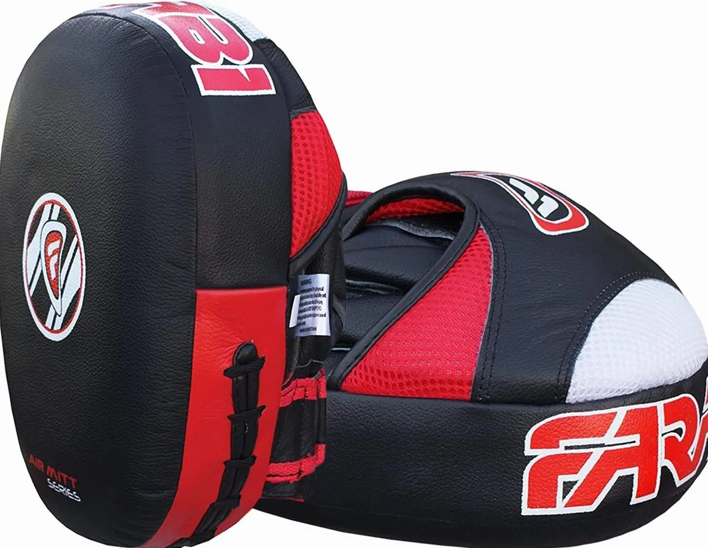 Farabi Sports Manoplas Boxeo Cuero Real Air Boxing Mitts MMA Muay Thai Punching Kickboxing Entrenamiento