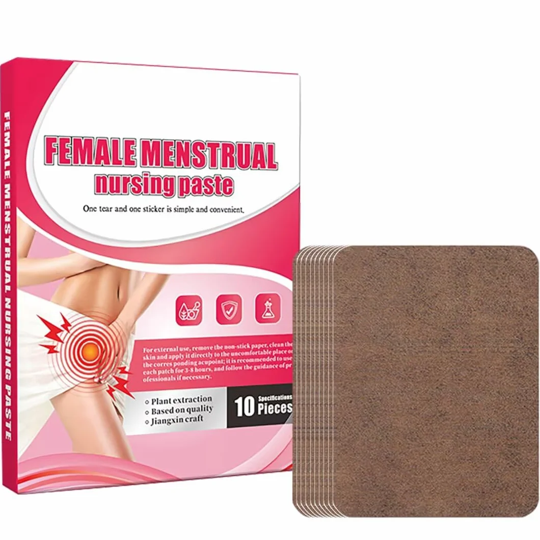 Parches menstruales extractos vegetales ajenjo angélica cólicos dolor abdominal 10 unidades