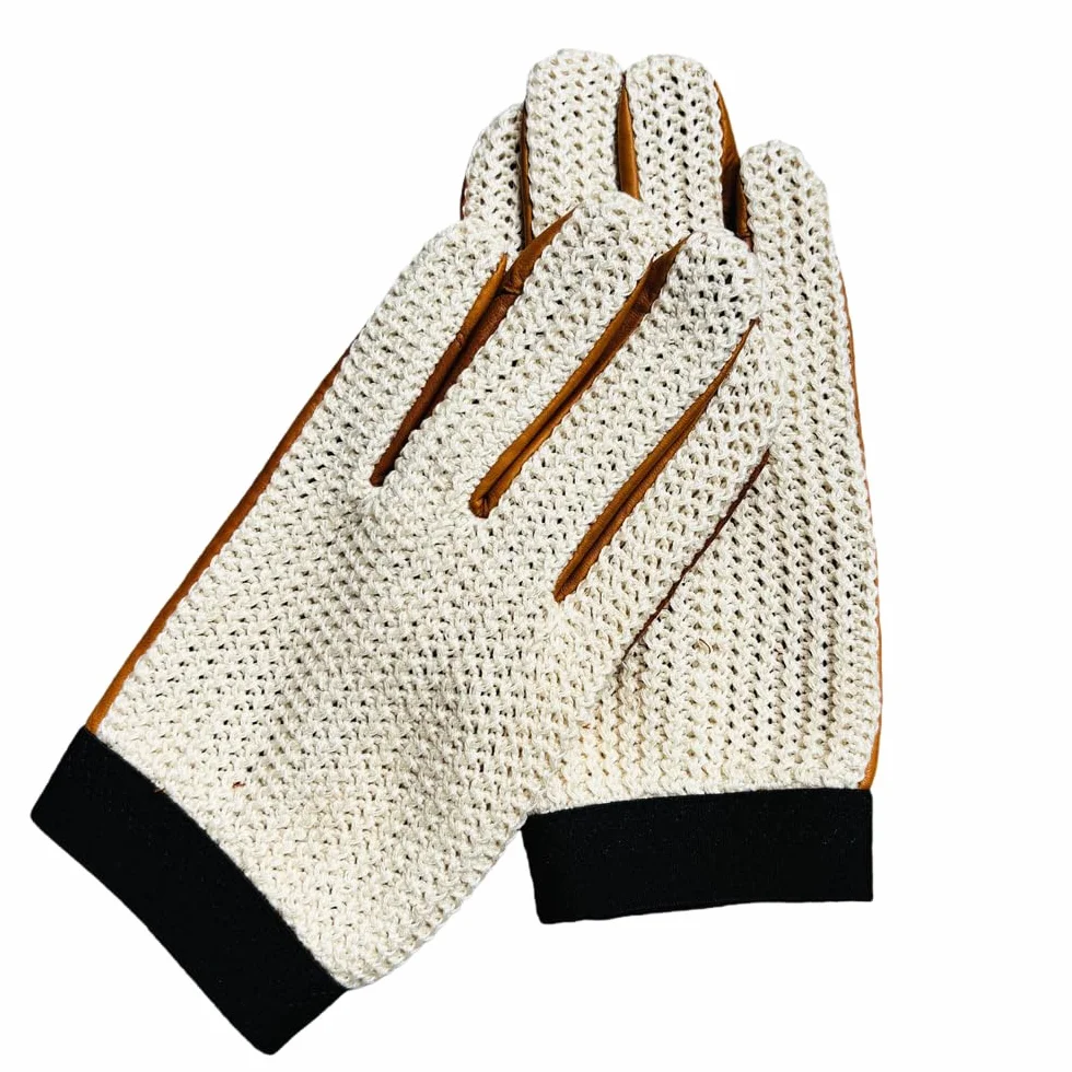 Harssidanzar Guantes de equitación, genuino cuero de oveja malla transpirable, ligero y cómodo, guantes de equitación DM303
